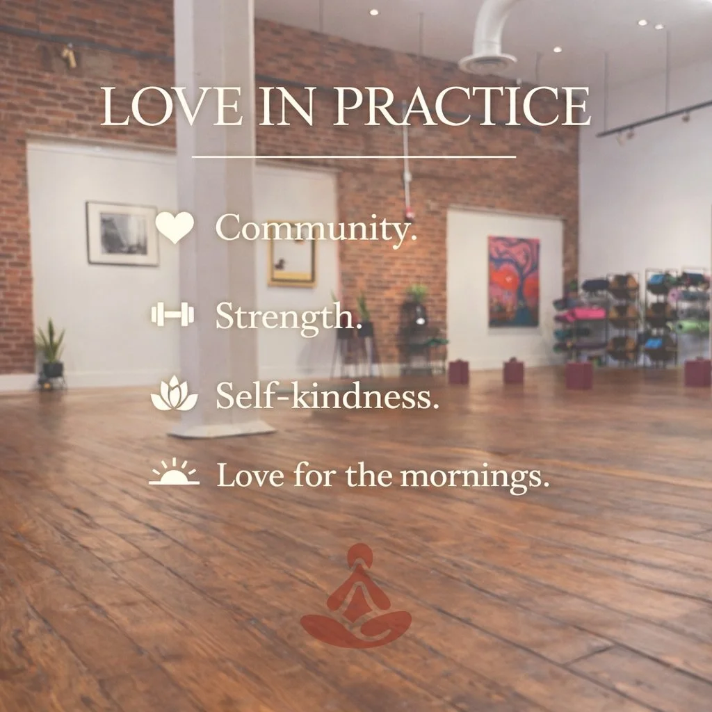 February at Discover Yoga is about Love in Practice 🤍

Not just romantic love, the way we care for ourselves, the way we move our bodies, and the way we show up for each other.

This month, we&rsquo;ll be exploring love through community, strength, 