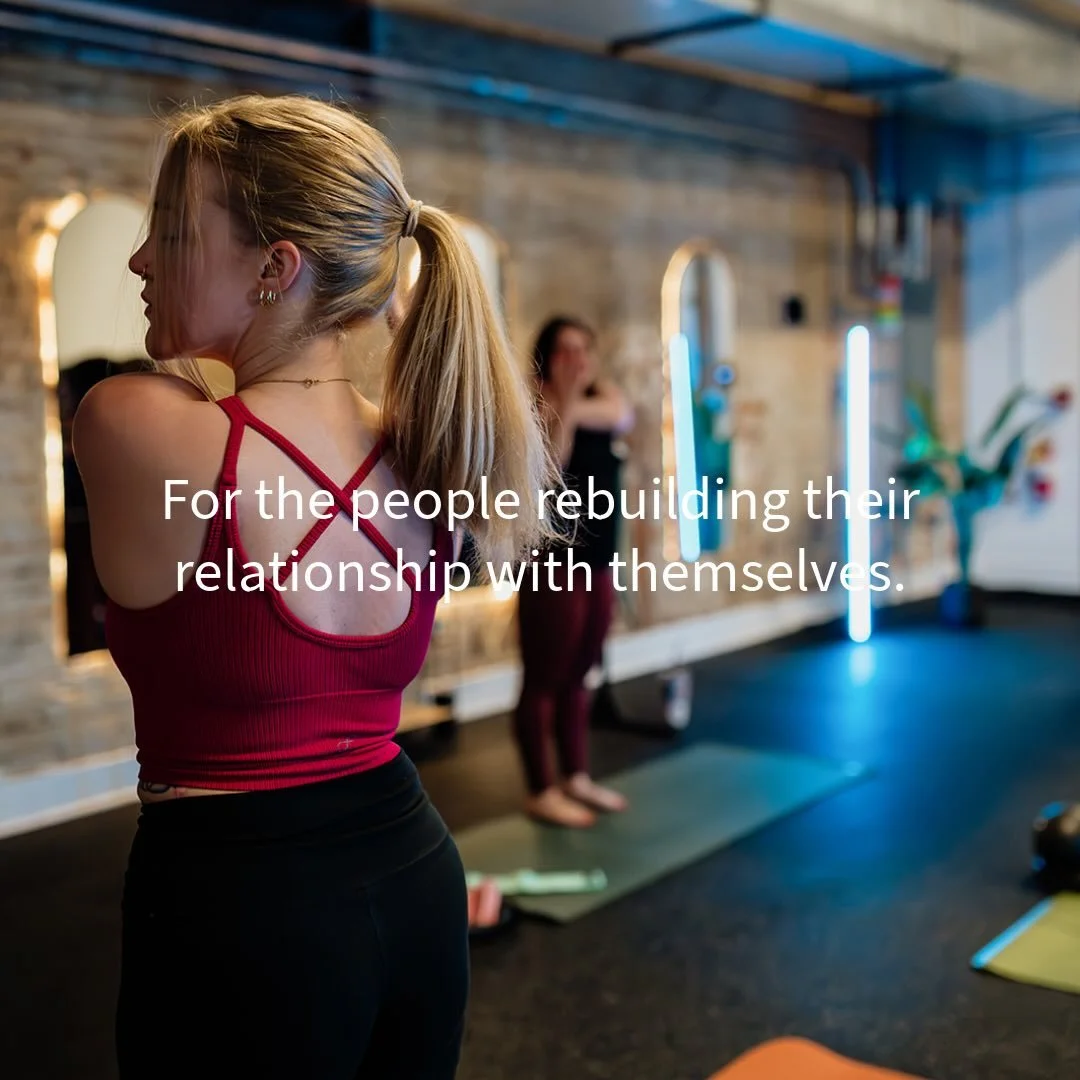 For the people learning that movement doesn&rsquo;t have to come from punishment.

That strength can feel supportive.
That slowing down is productive too.
That community matters.

We&rsquo;re here to support all of it.

Yoga &bull; Barre &bull; Sculp