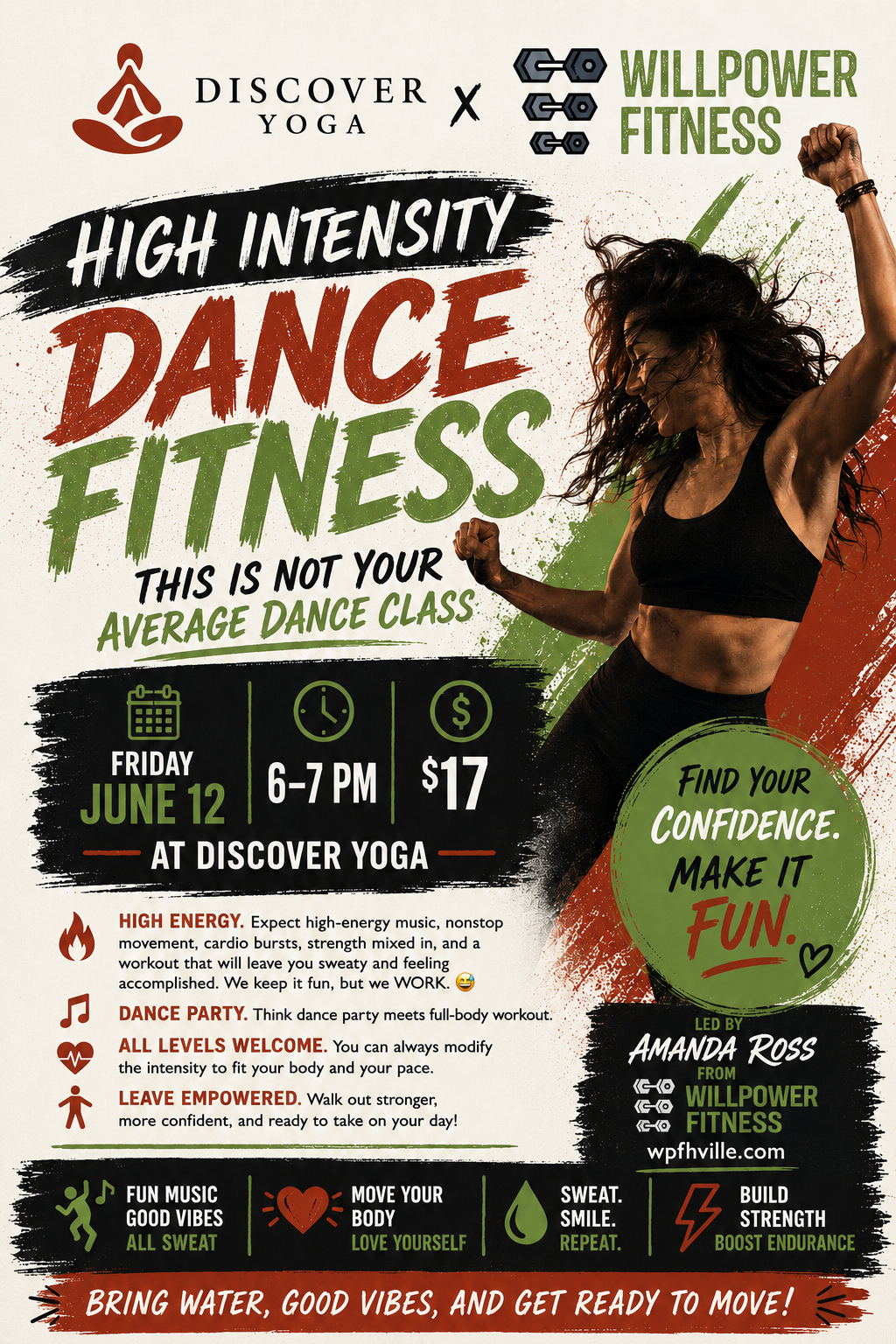 🔥 HIGH INTENSITY DANCE FITNESS 🔥