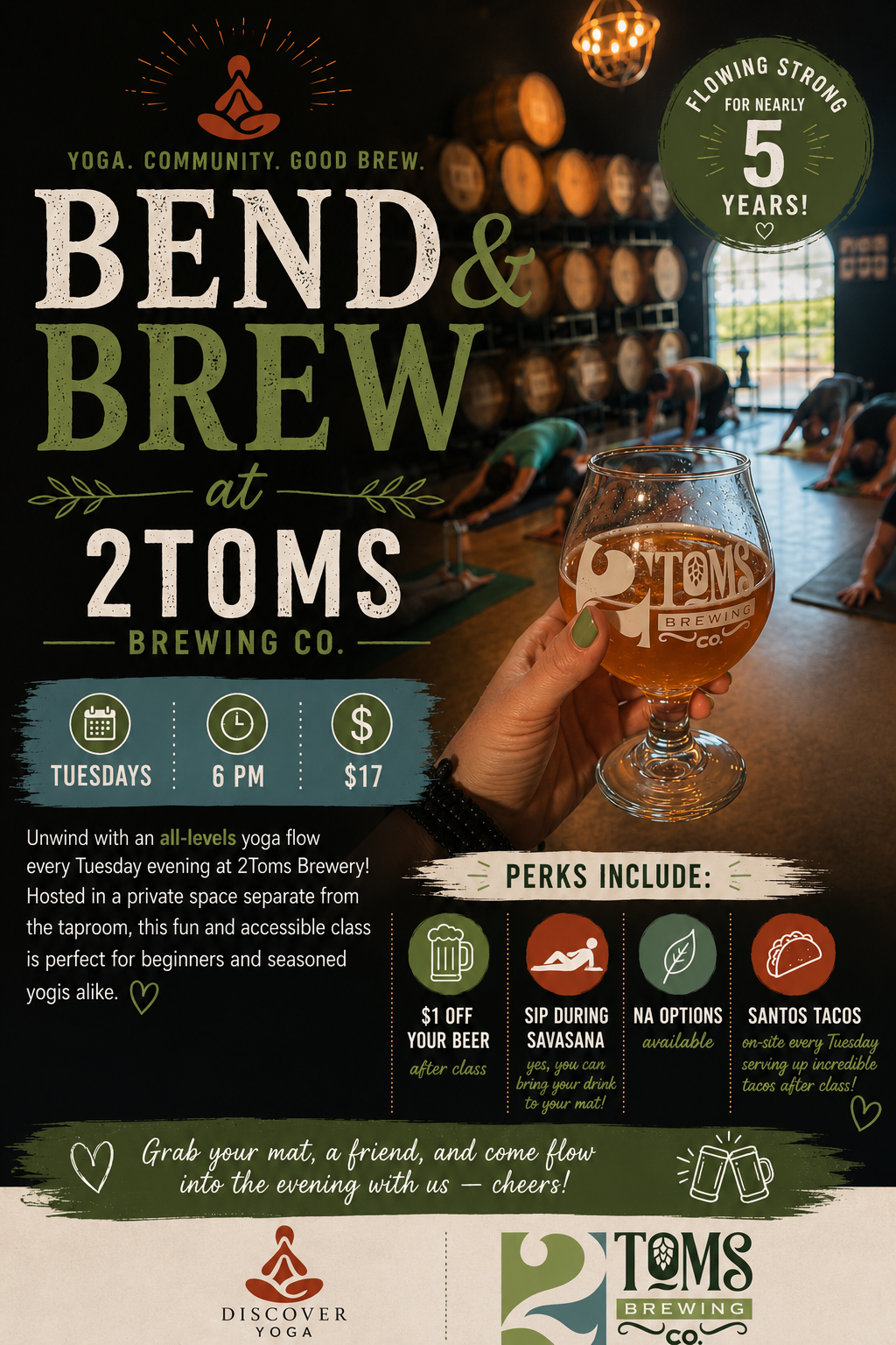 Tuesdays at 2Toms
