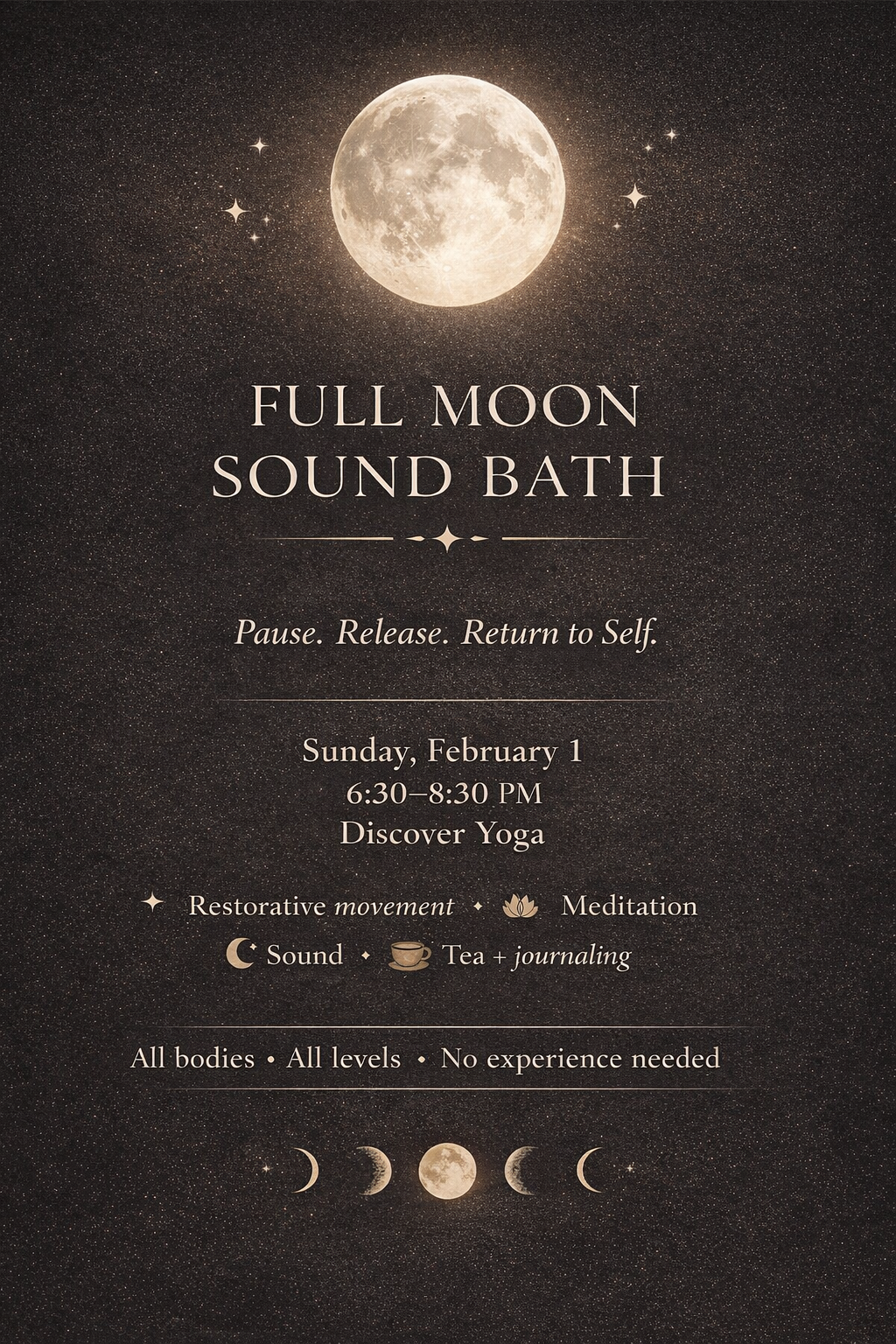 Full Moon Sound Bath