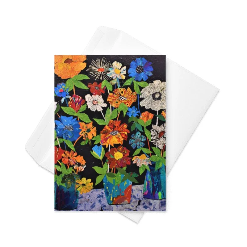 BLISSFUL BOUNTY Greeting Card