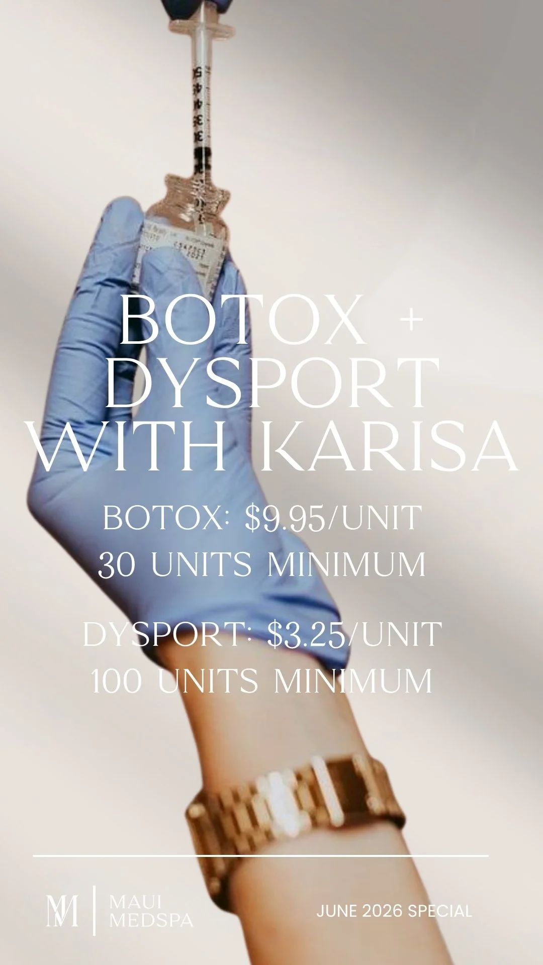 June Botox Special