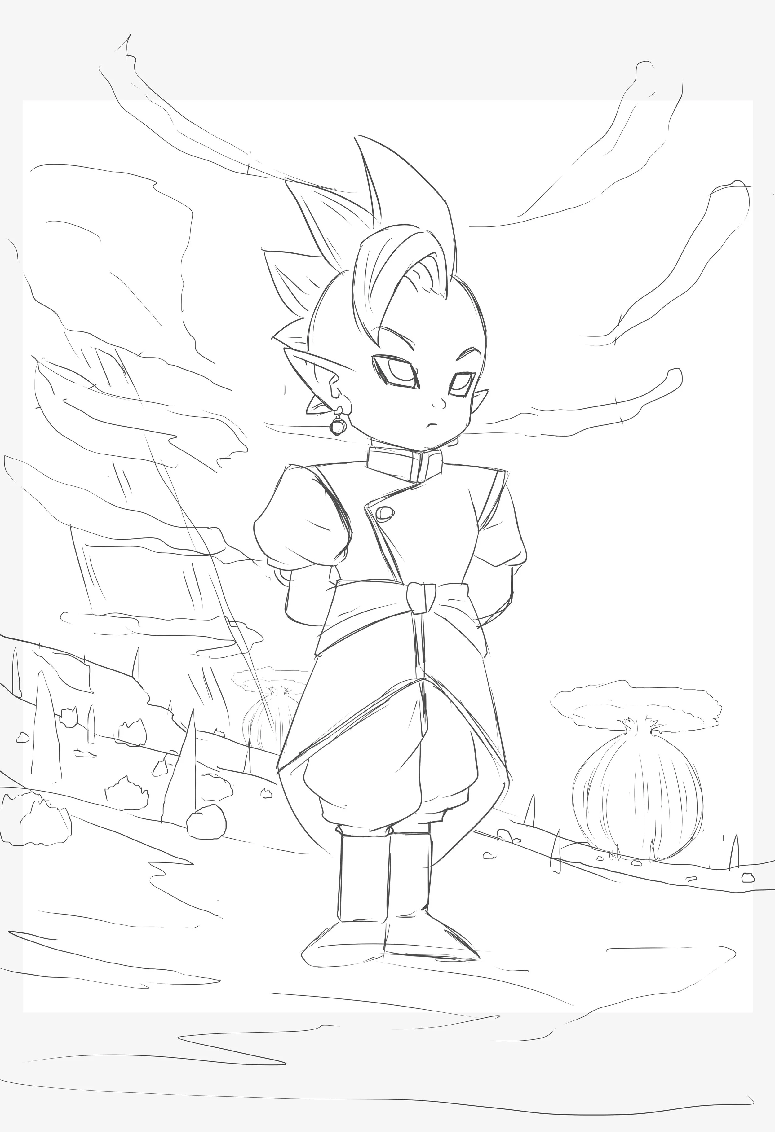 Sketch - Homeworld Supreme Kai