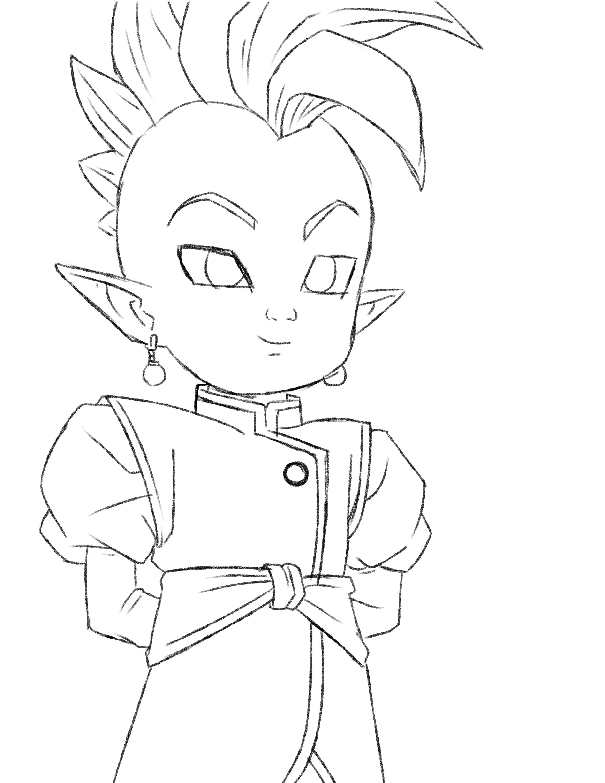 Sketch - Card Color Goku