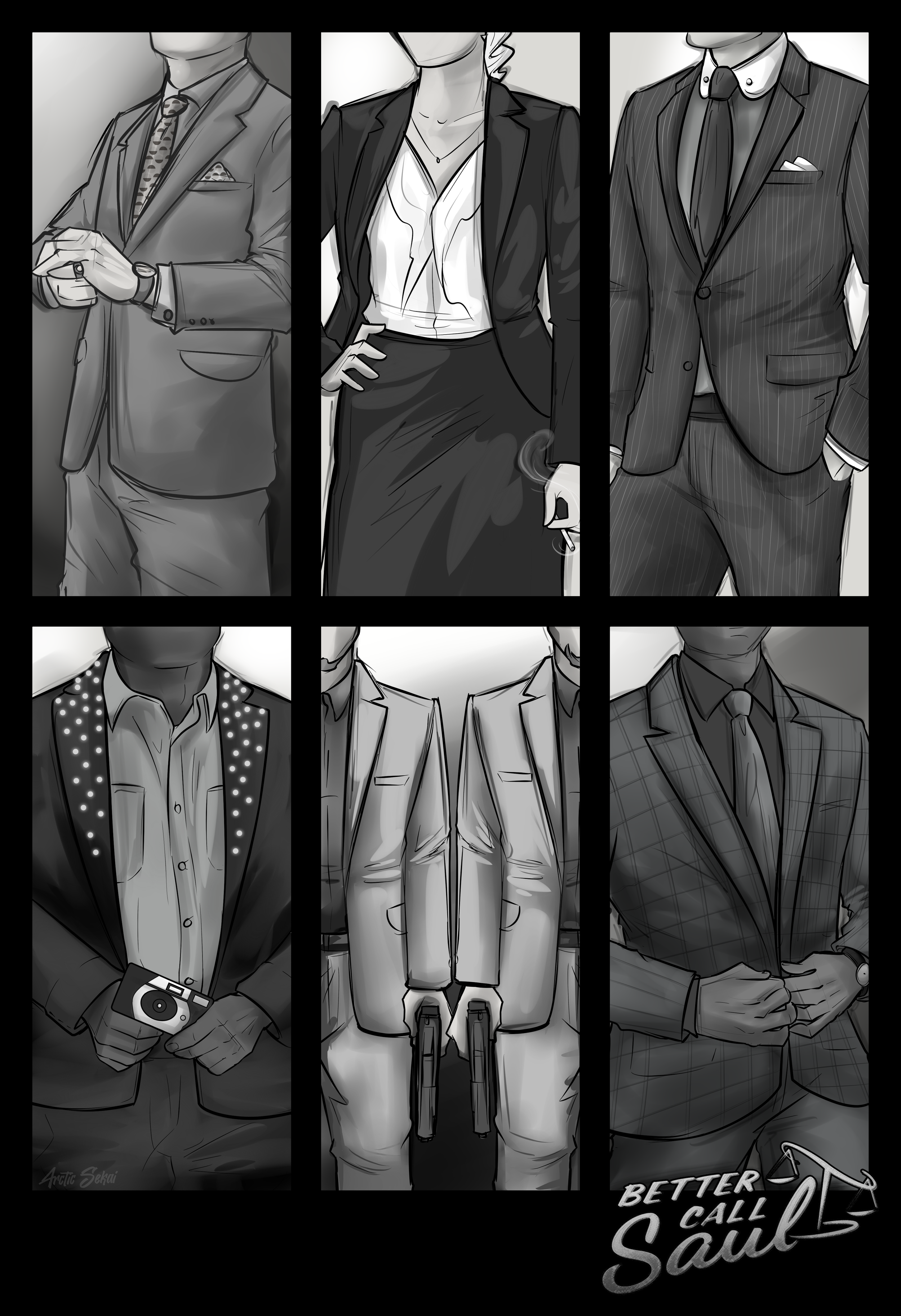 Suit Collage