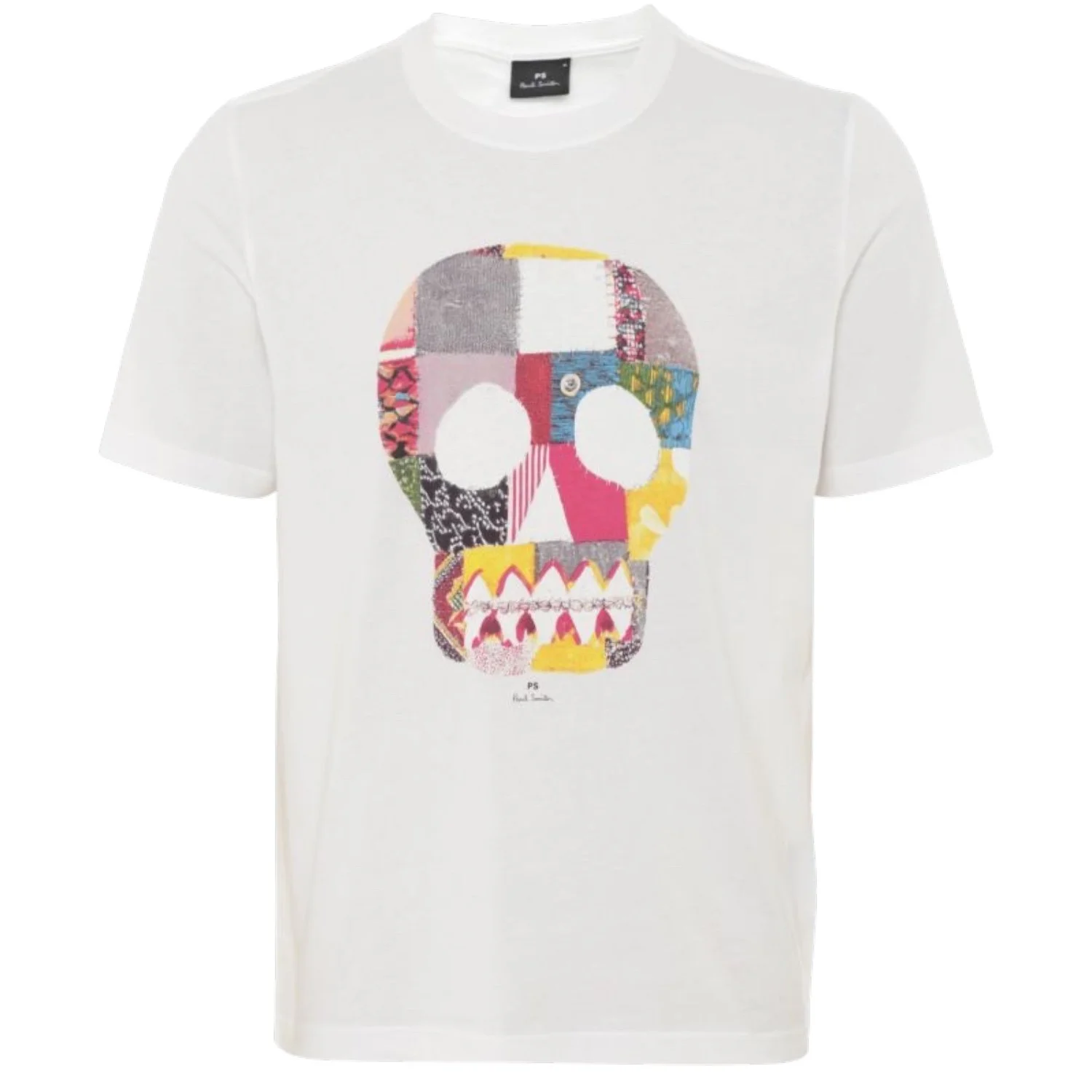 Paul-Smith-Skull-T-Shirt-M2R010RVP5794- White-Jethwas
