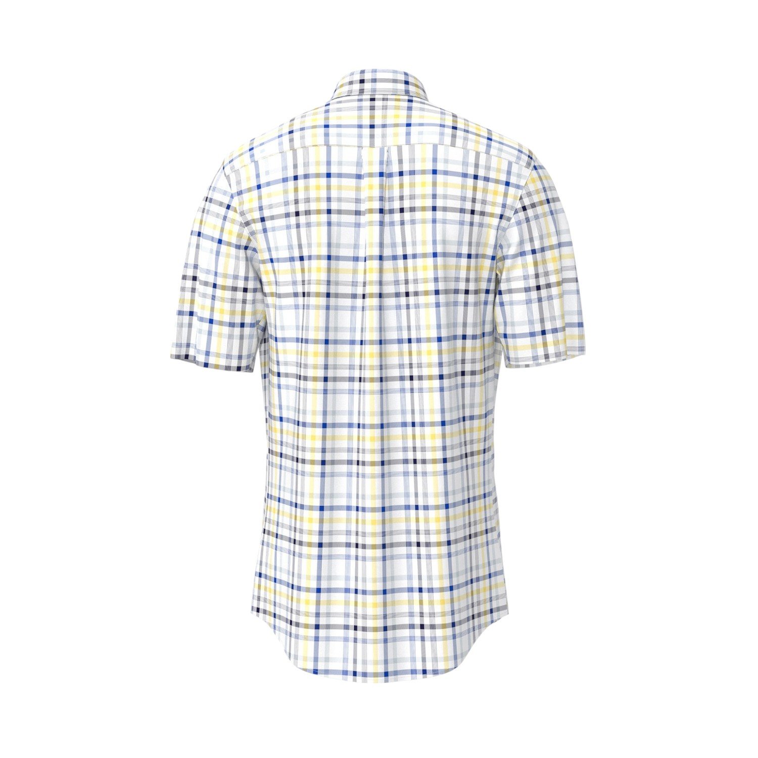 Fynch Hatton Short Sleeves Shirt - 1504-8471 112 - Vivid Yellow-Jethwas.1