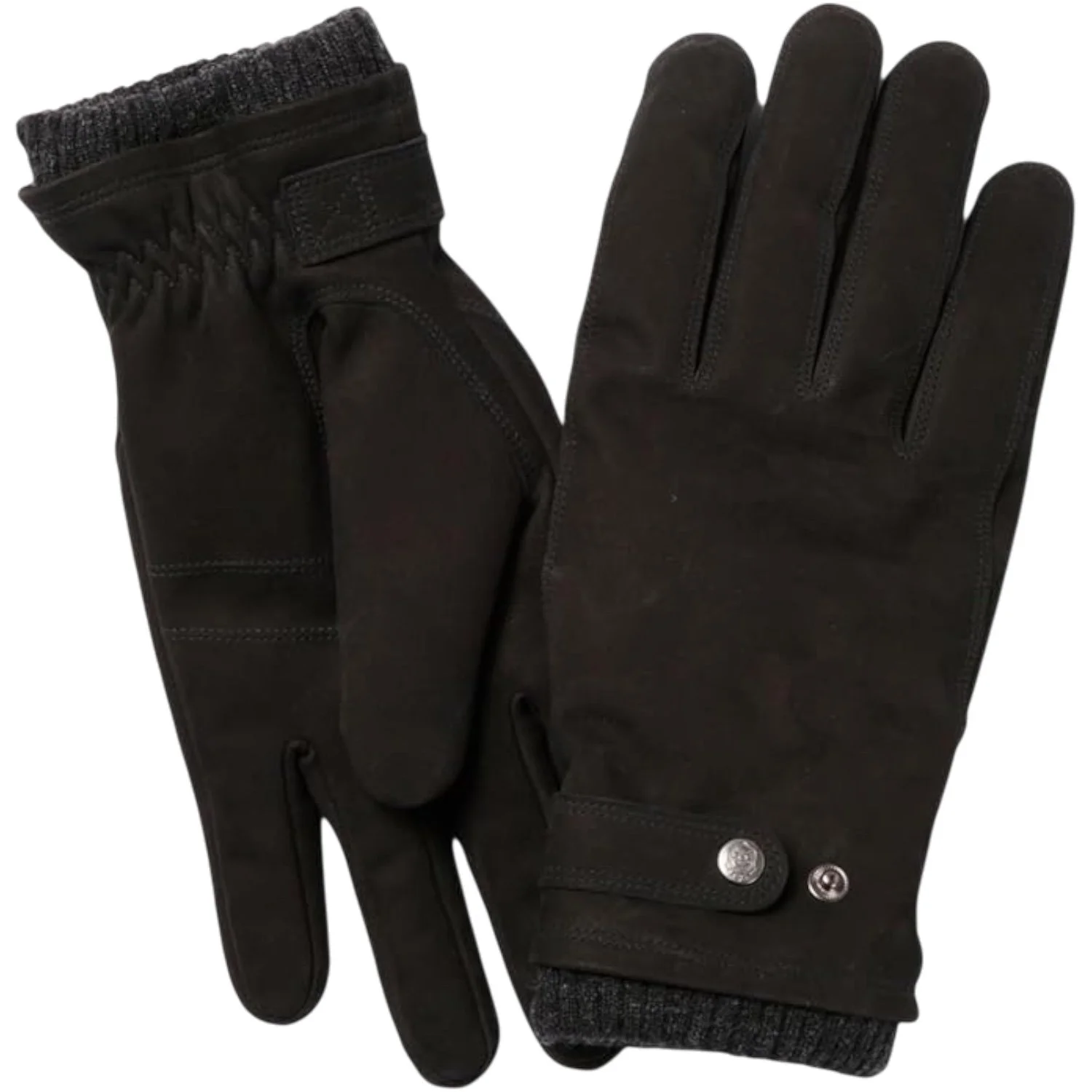 Failsworth Buck Leather Gloves - Black
