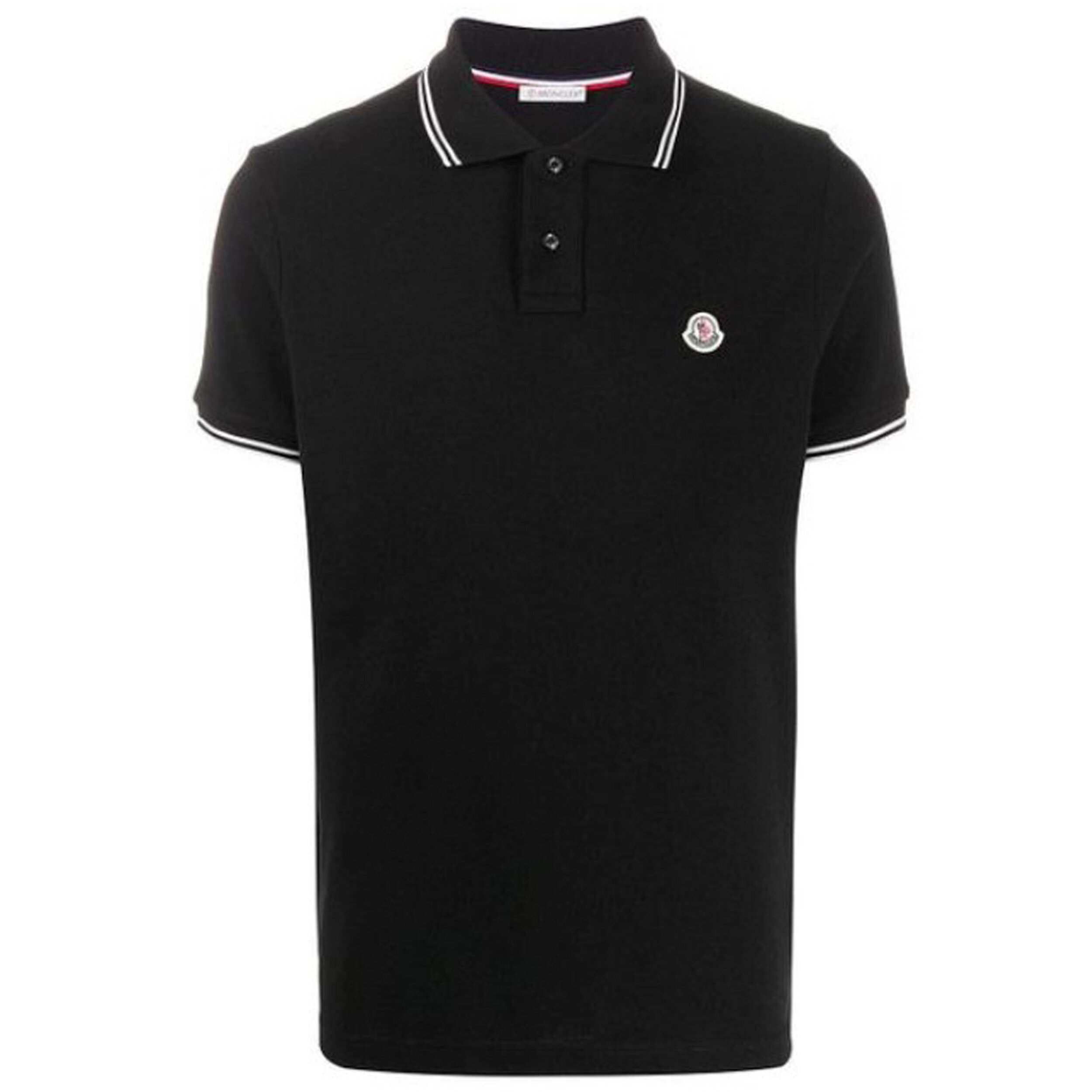 Moncler Maglia Polo Shirt - Black — JETHWA CLOTHING