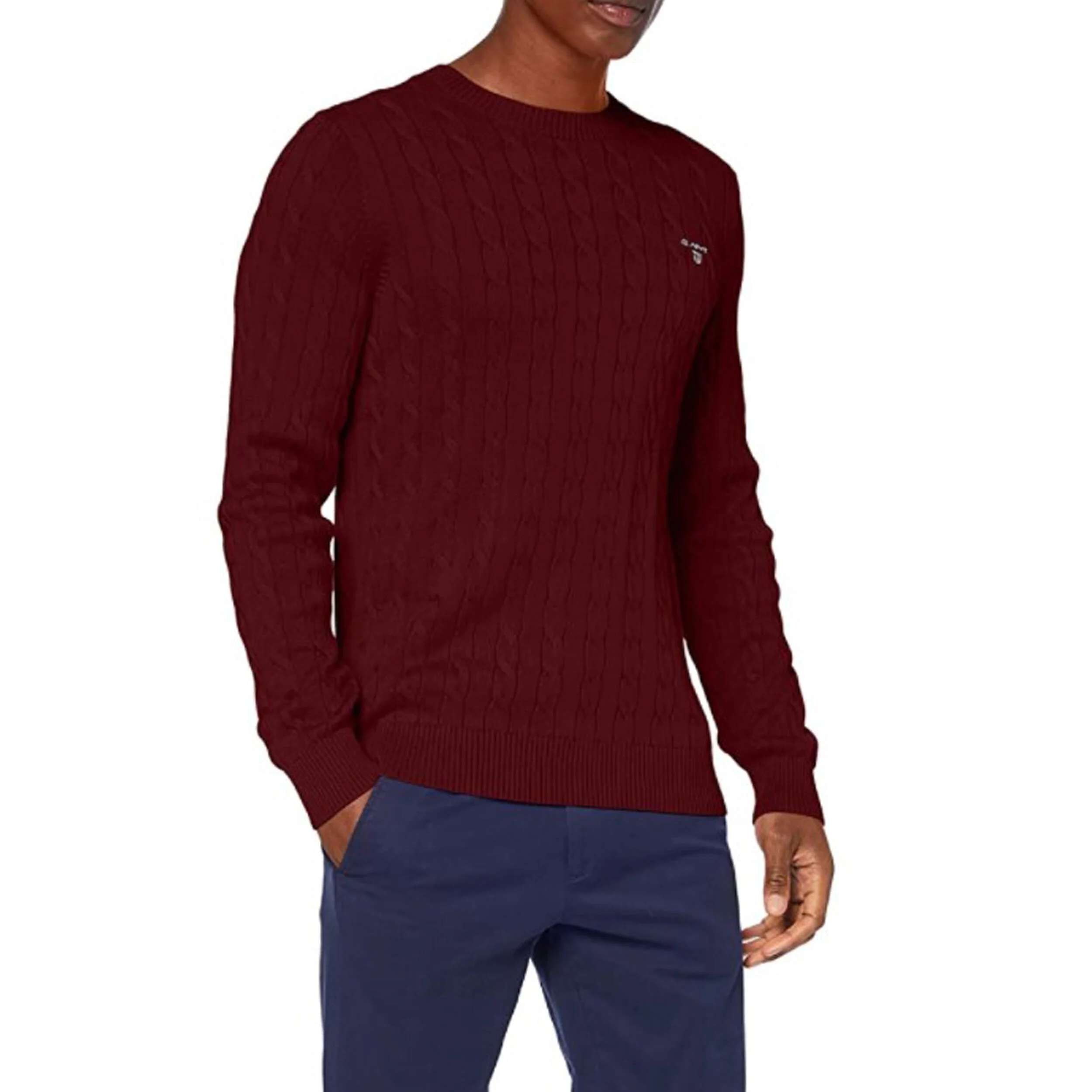 Gant Cable Crew Neck Jumper - 202103 