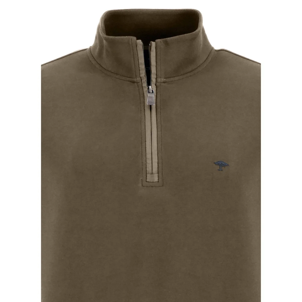 Fynch Hatton Troyer 1/2 Zip Sweatshirts - 1213-1713 704 - Meadow