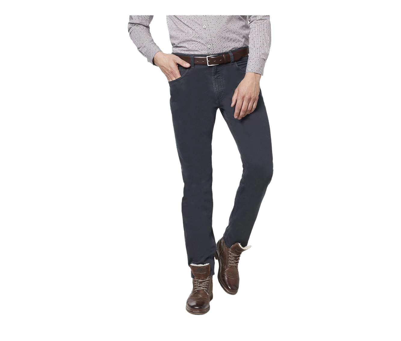 Bugatti Broken Twill Jeans - 46562/280 - Grey-Jethwas