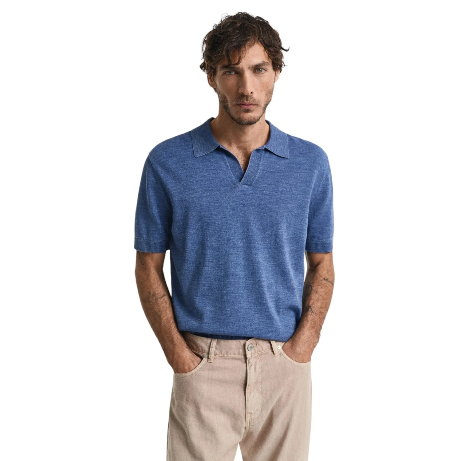Gant Sunfaded SS Polo - 8050245 - Persian Blue-Jethwas