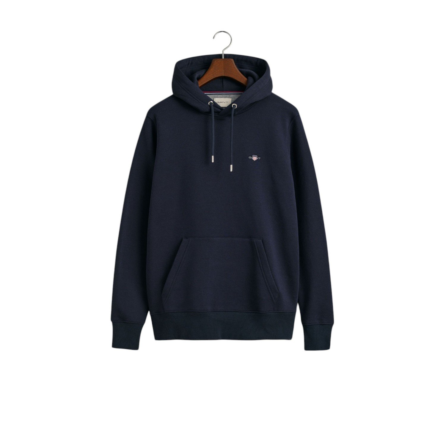 Gant Shield Hoodie Sweatshirt - 2007058-Evening Blue-Jethwas3