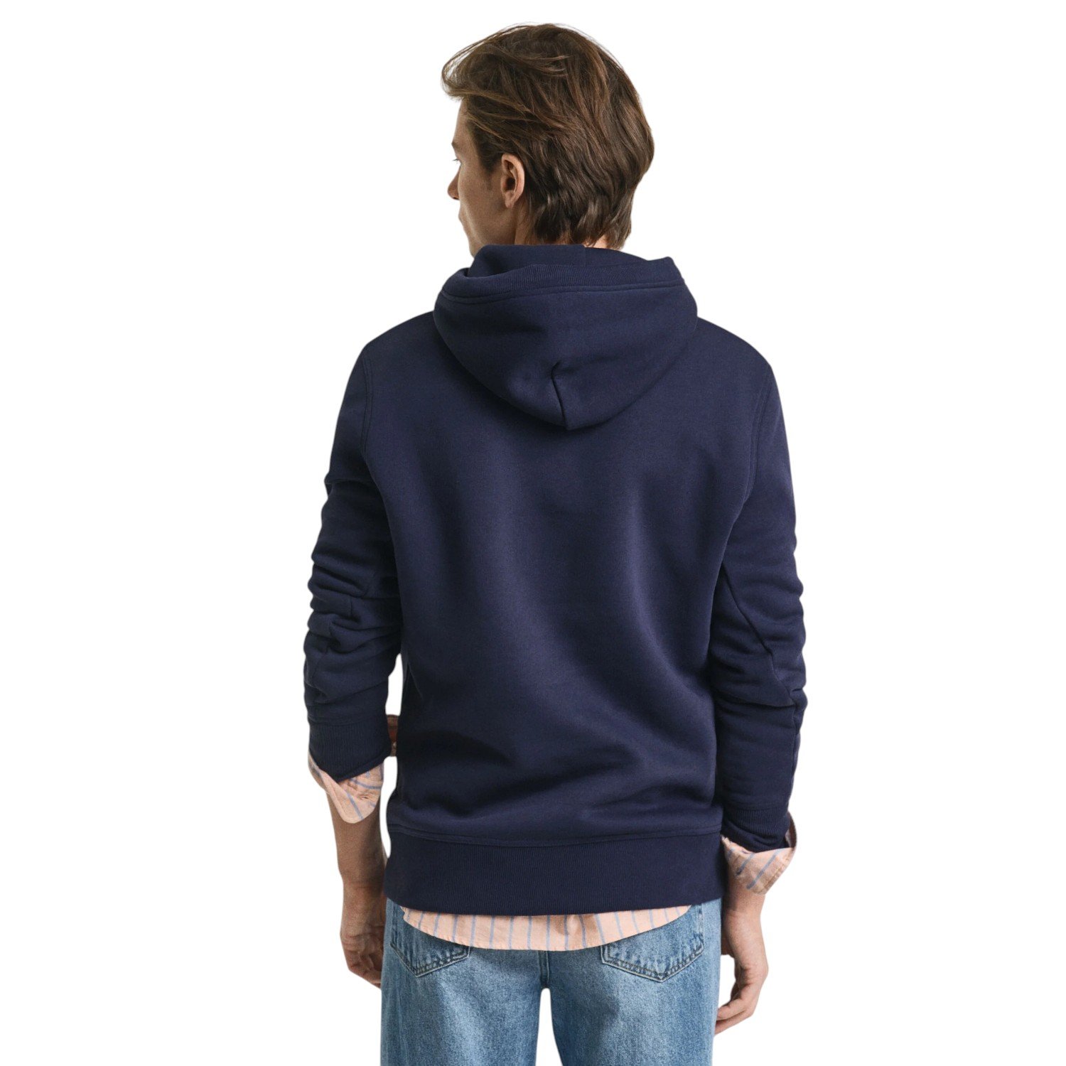 Gant Reg Archive Shield Hoodie - 2047042 - Evening Blue-Jethwas.1