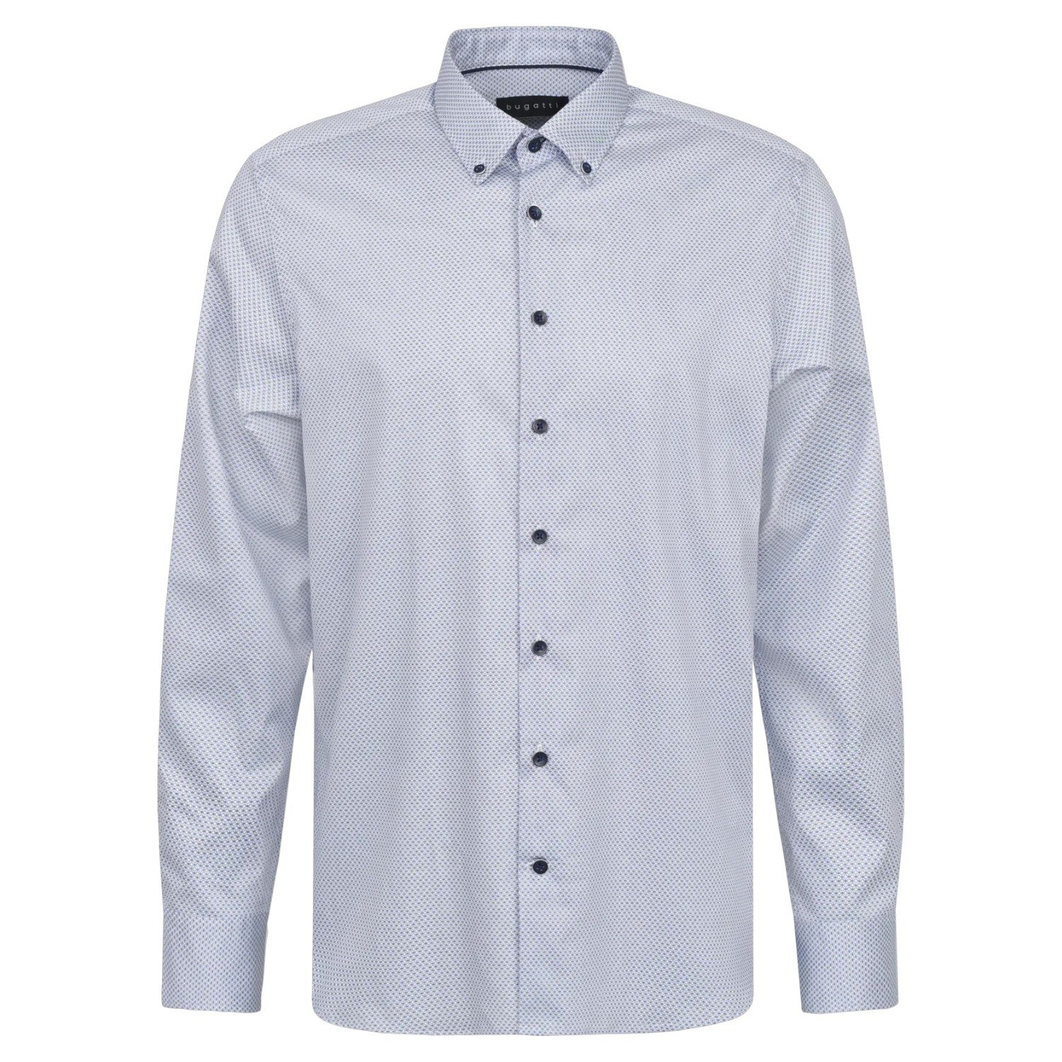 Bugatti Shirt-78415/320-Blue-Jethwas