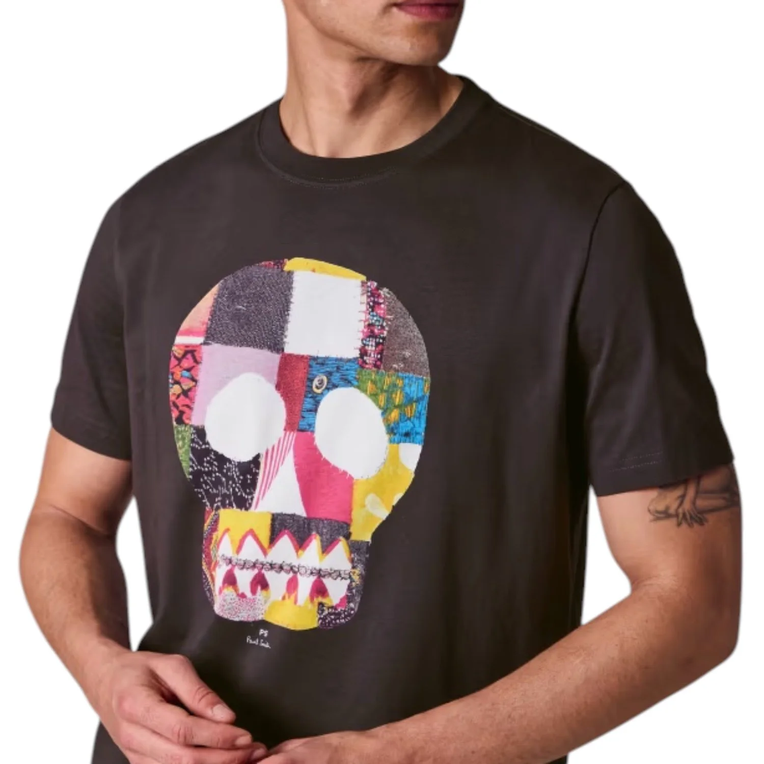 Paul-Smith-Skull-T-Shirt-M2R010RVP5794-Dark-Grey-Jethwas.1