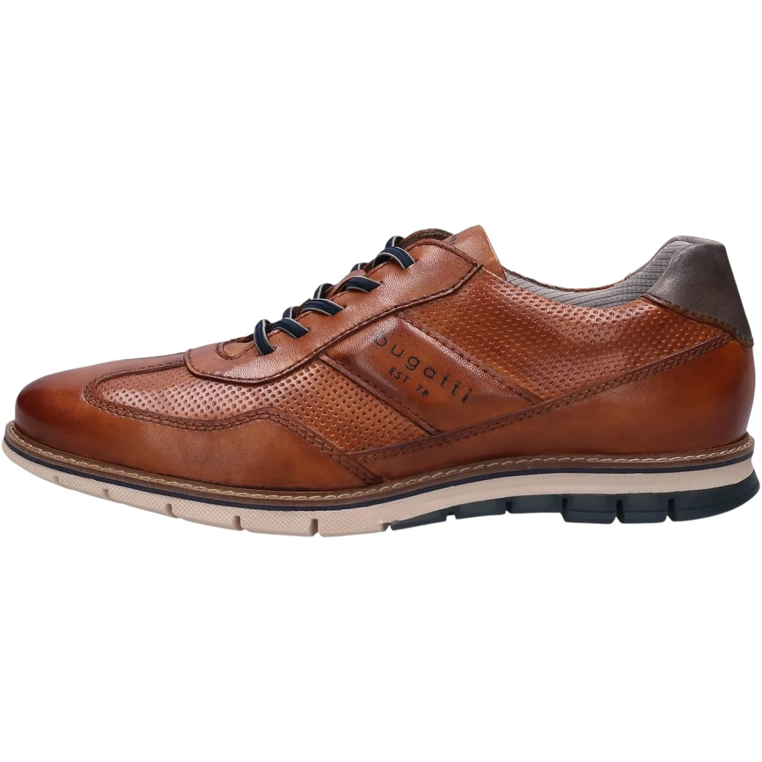 Bugatti-Casual-Leather-Shoes -3329711C4100-Cognac-jethwas.1