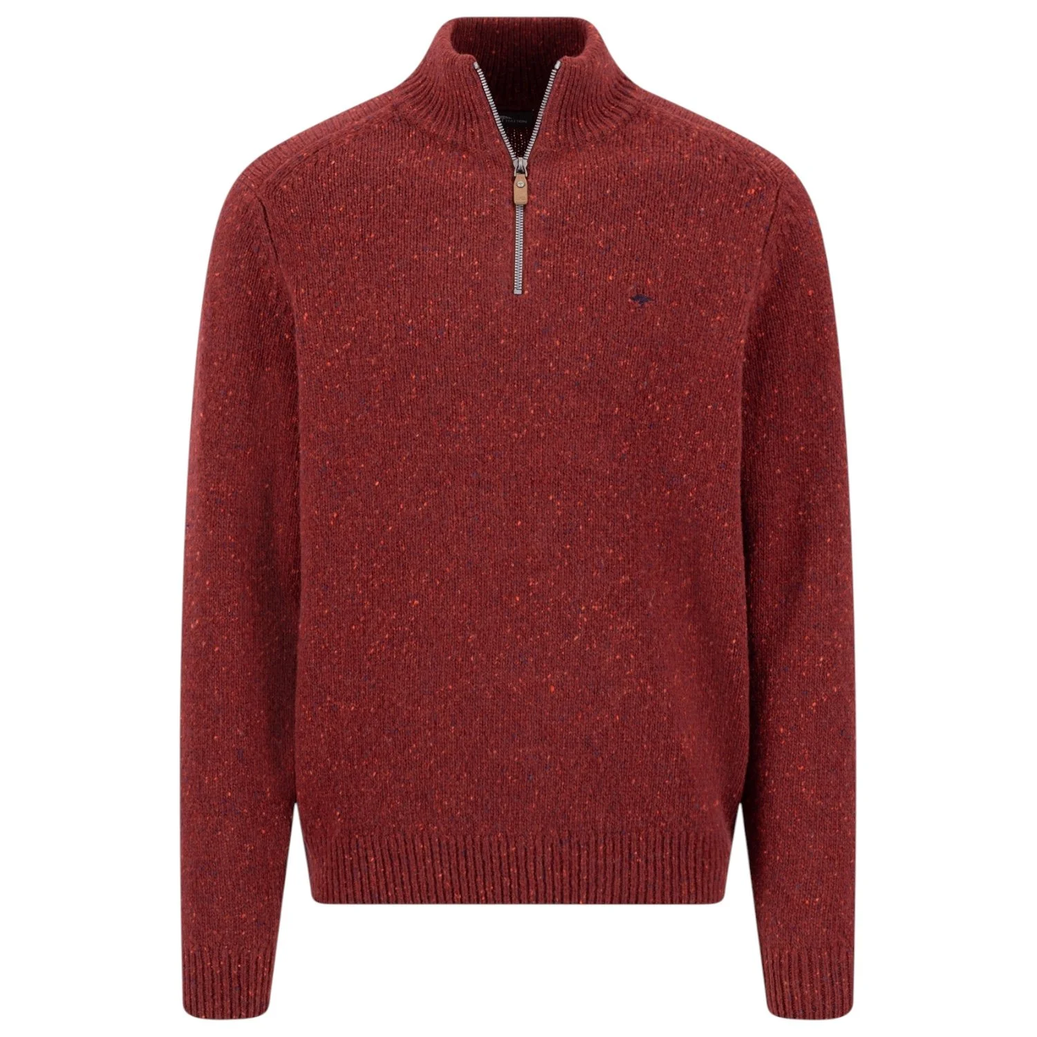 Fynch_Hatton_Troyer_Donegal_1/2_Zip_Jumper_1610_346_346_Brick_JETHWAS