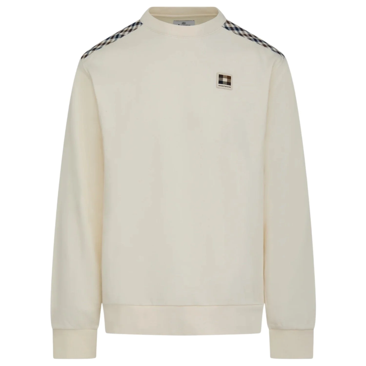 Aquascutum-Lamina-Insert-Crew-Neck-Sweatshirt-Old-White-Jethwas