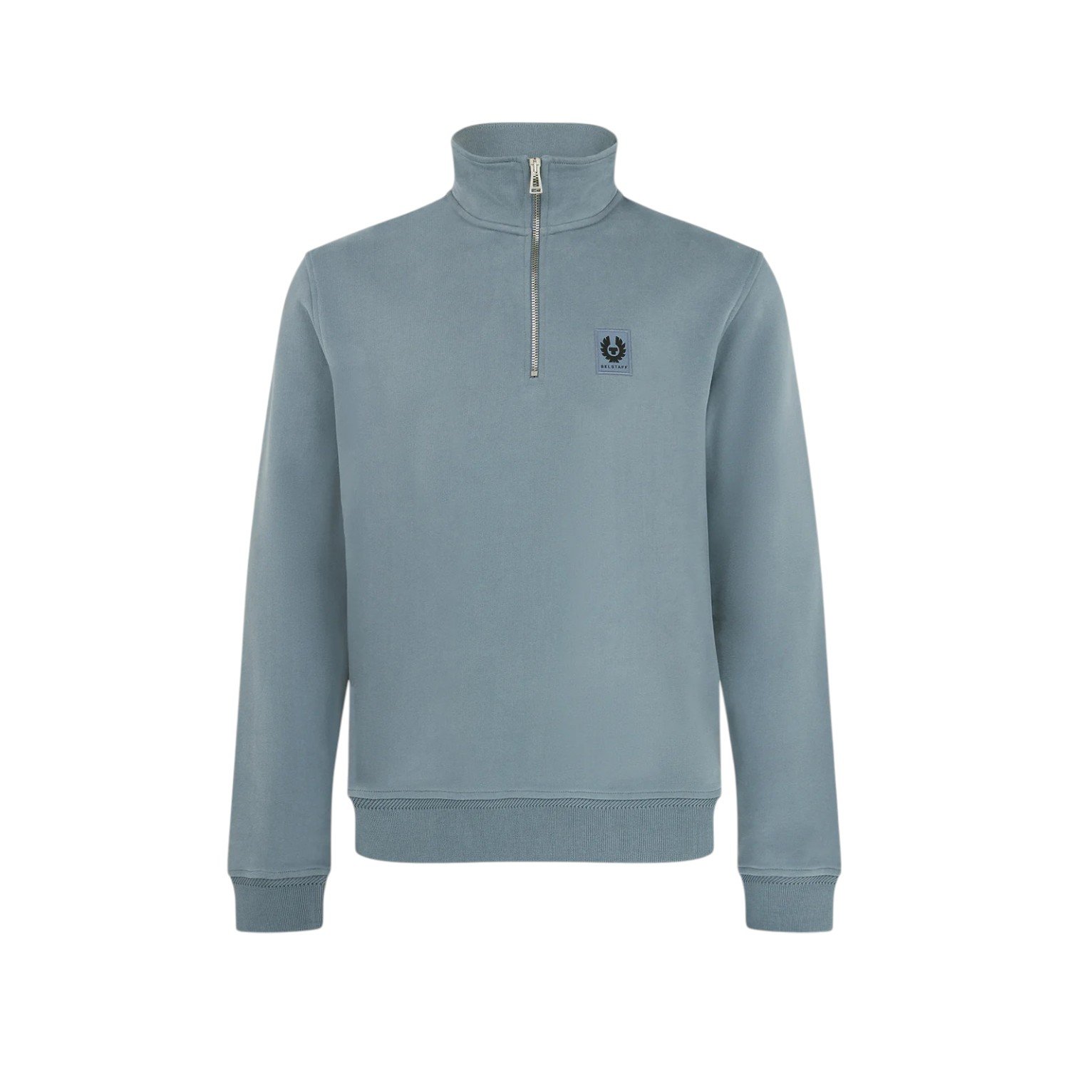 Belstaff 1/4 Zip Sweatshirt - 103001 - Sky Blue-Jethwas