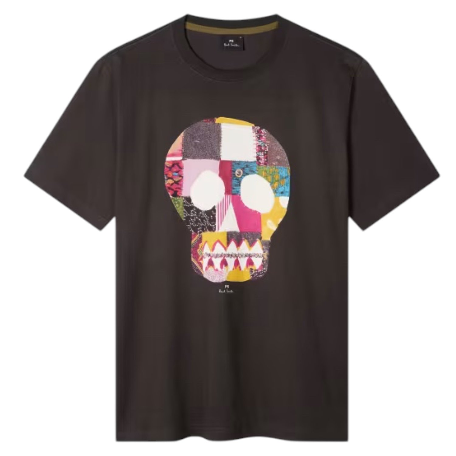 Paul-Smith-Skull-T-Shirt-M2R010RVP5794-Dark-Grey-Jethwas