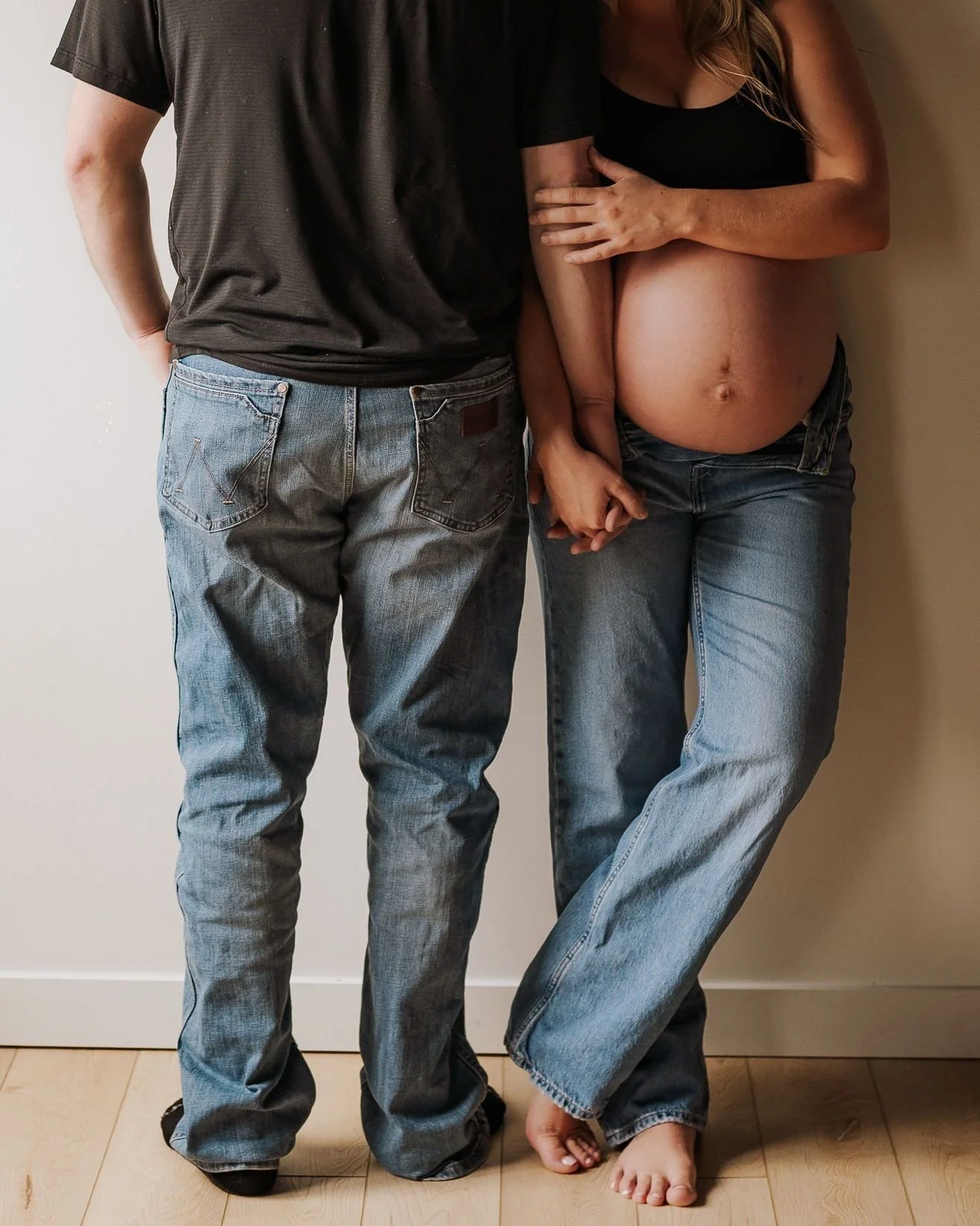 The sweetest little bump feat my lovely bestie.