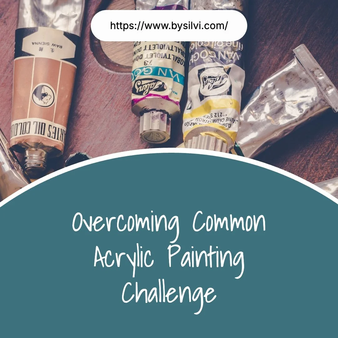 Free the artist within you as you navigate the world of acrylic painting! From pesky brush strokes to unexpected color mixing, we've all faced common challenges that can be frustrating. But don't let this hinder your creative process. We've rounded u