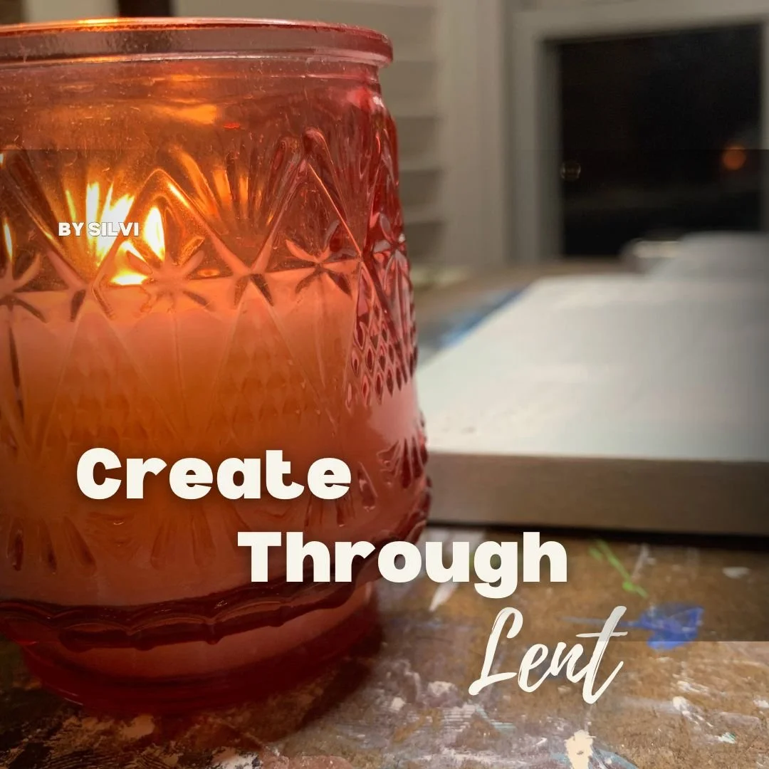 I&rsquo;m so excited to invite you to Create Through Lent.
A 6-week creative journey starting February 18th.

Each week you&rsquo;ll receive a video where I paint alongside you, share reflections, and offer a downloadable PDF for each week. No experi