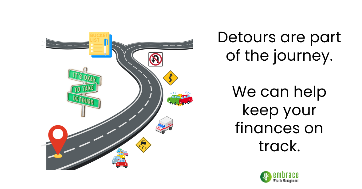 Life doesn’t move in a straight line. We help you update your financial roadmap when the route changes—so your money still supports what matters most.