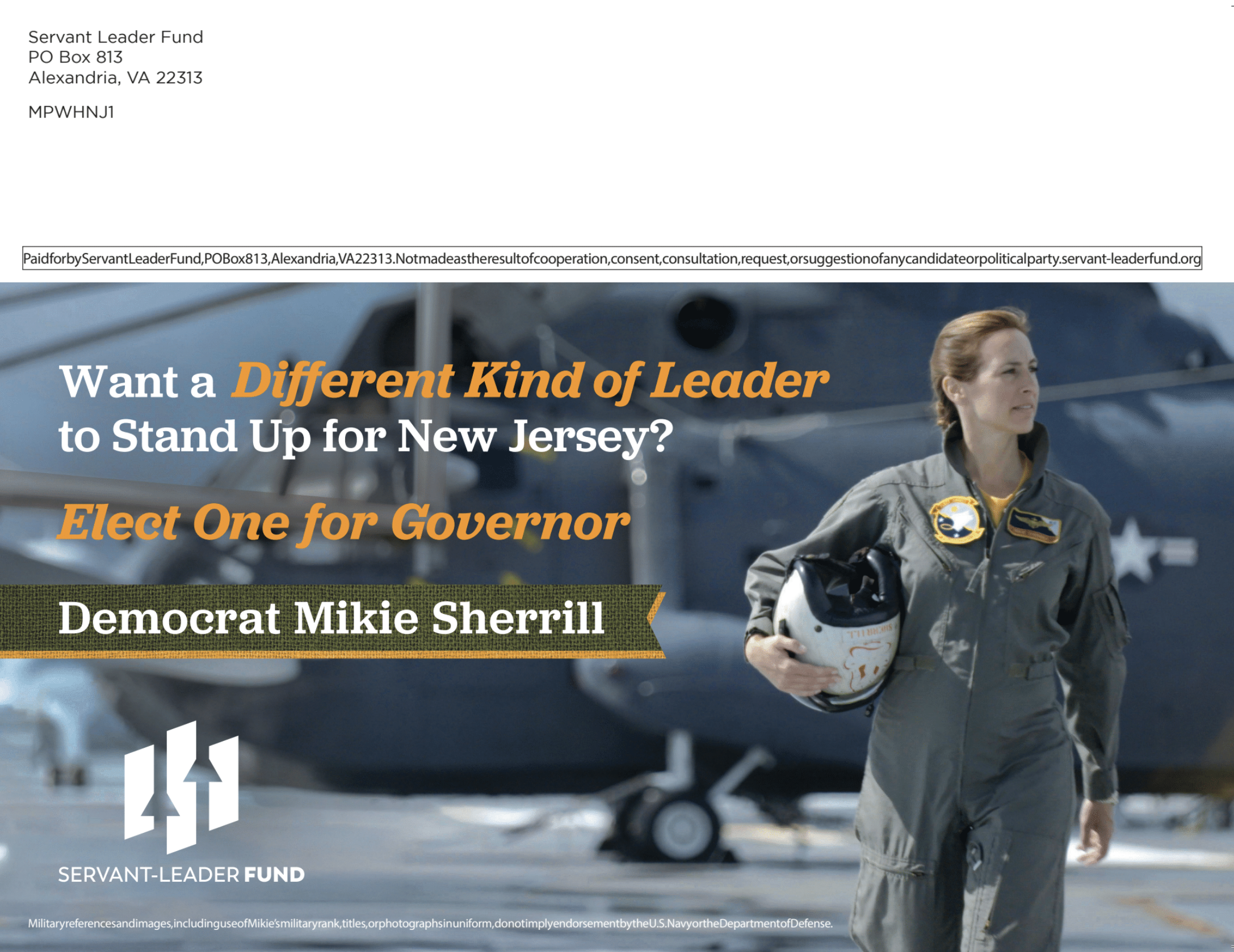 Mikie Sherrill for Governor of New Jersey, With Honor PAC