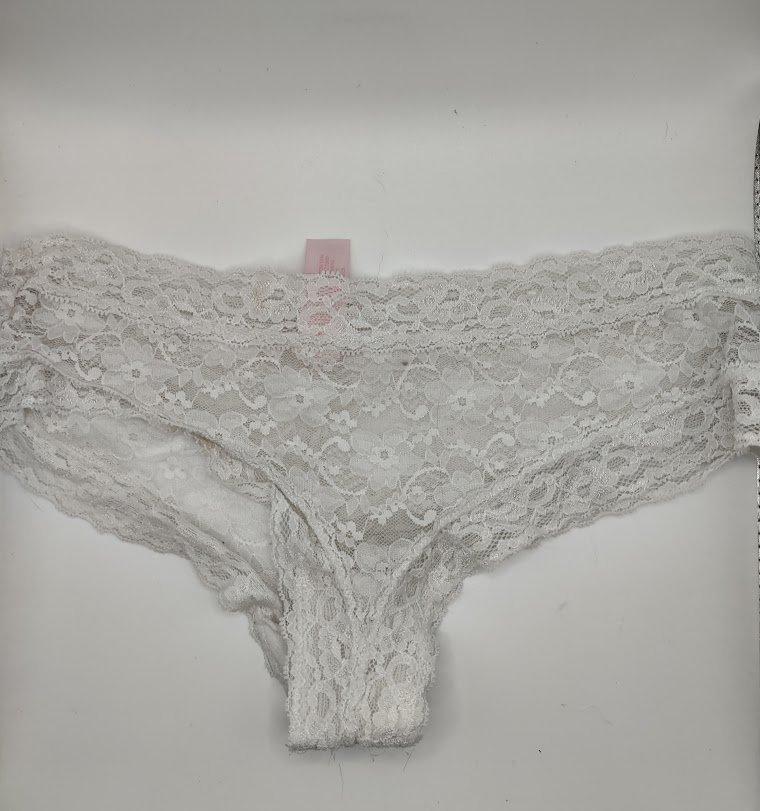 2. white lace bikini
