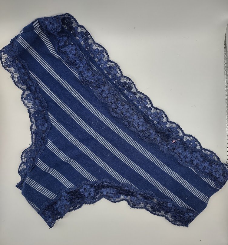 8. blue cotton bikini brief