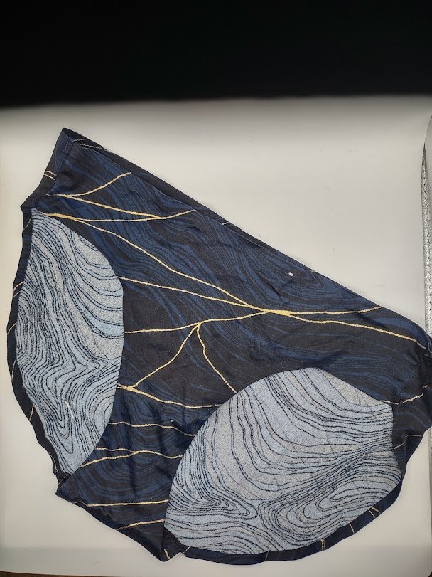 12. navy silky bikini