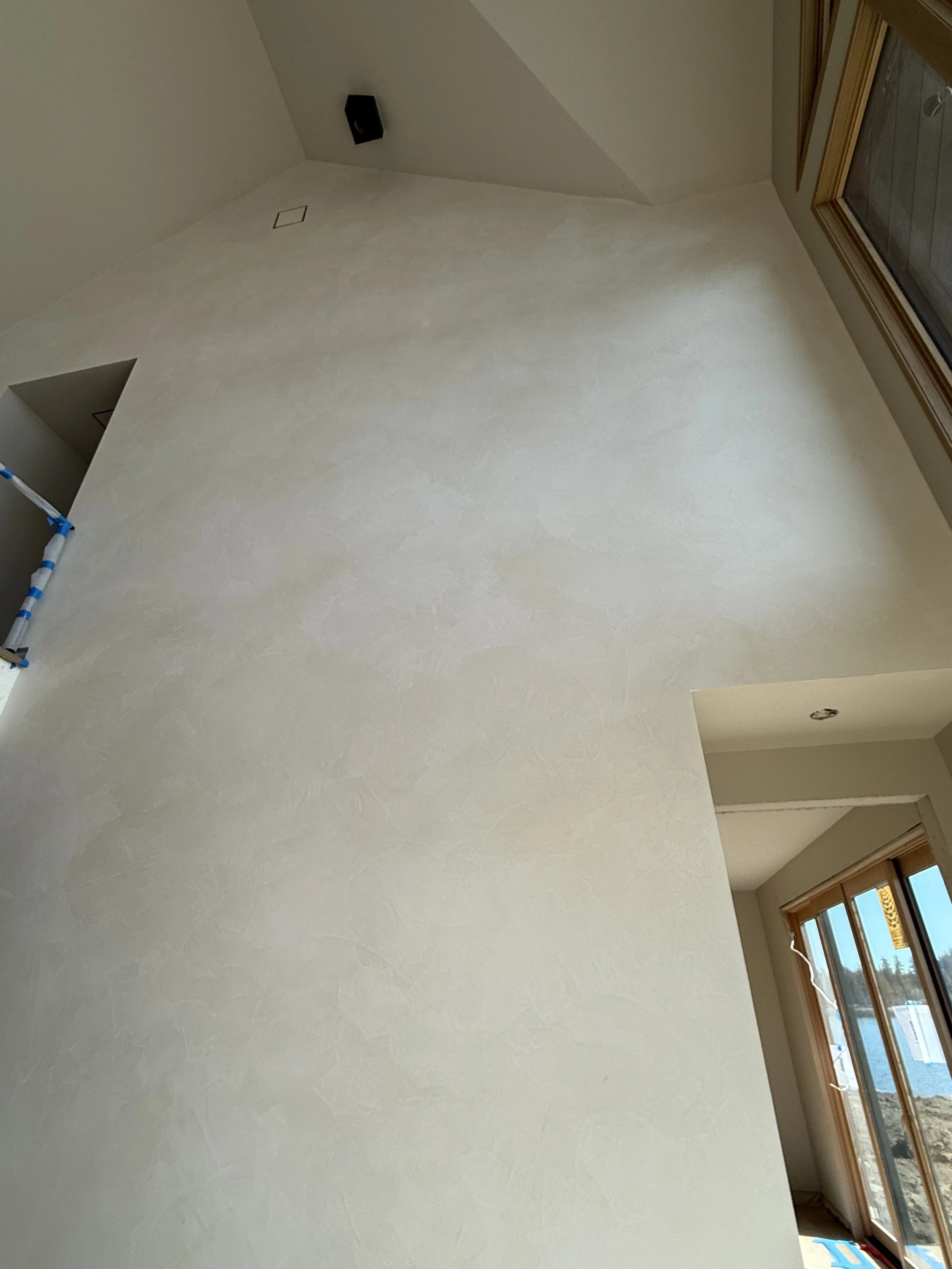 Venetian Plaster Great Room Wall