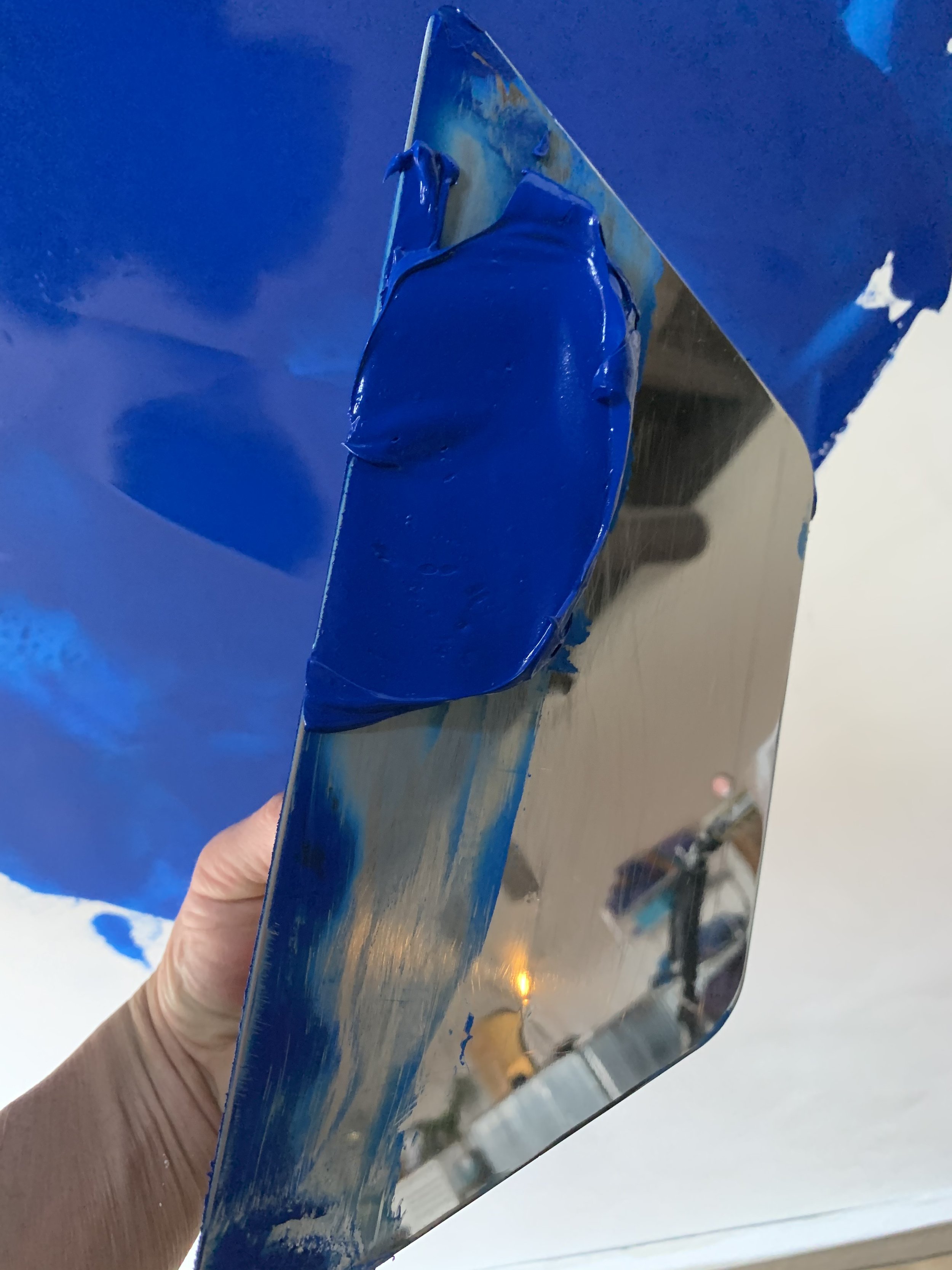 Polished Venetian Plaster - Deep Blue - Spokane, WA — Venetian Plaster -  Spokane / Coeur d'Alene - (509) 828-2964
