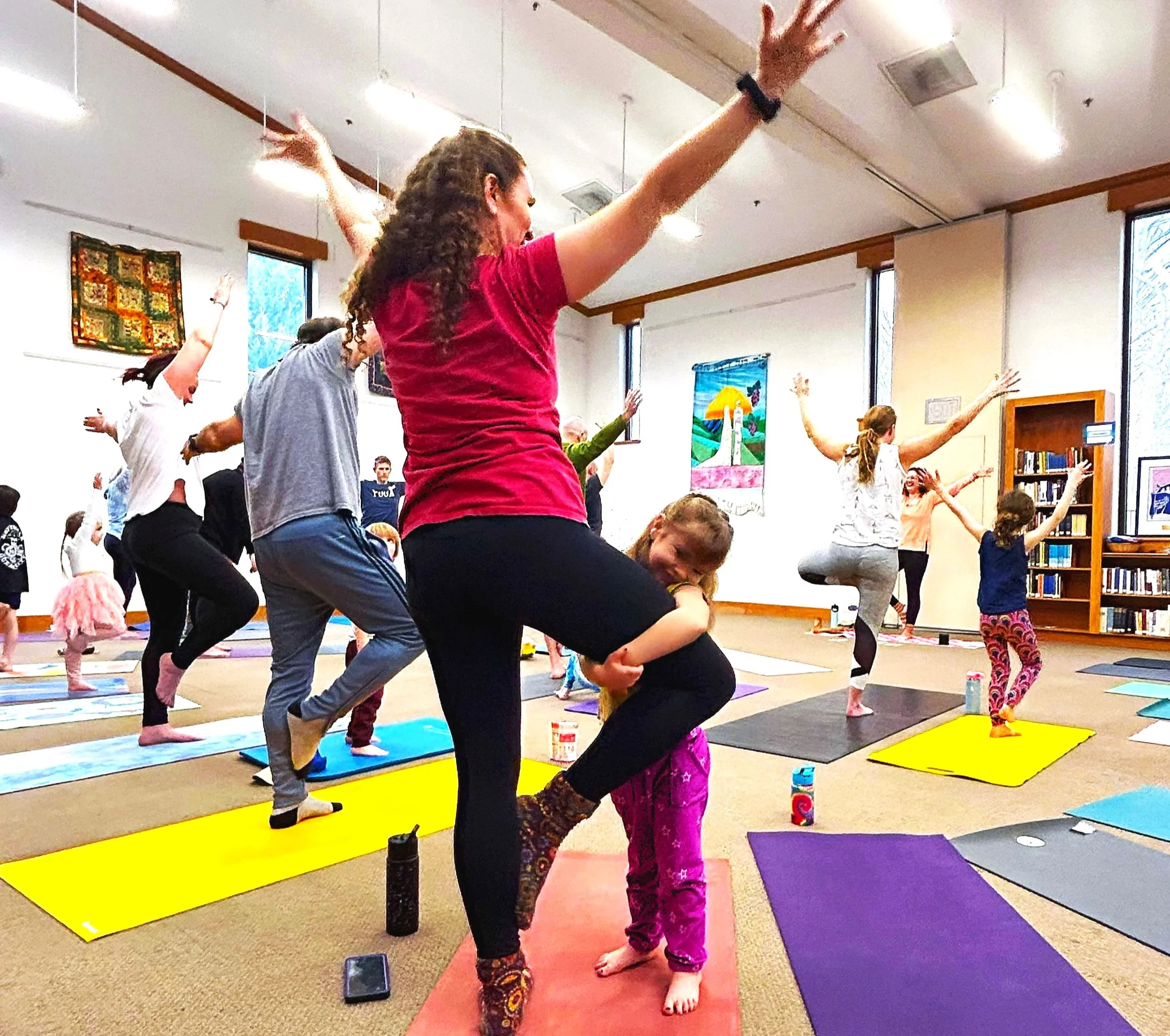 ARCTIC TUNDRA RESCHEDULED: Family Yoga Fun Workshop (ages 3-5) with Brock Martin