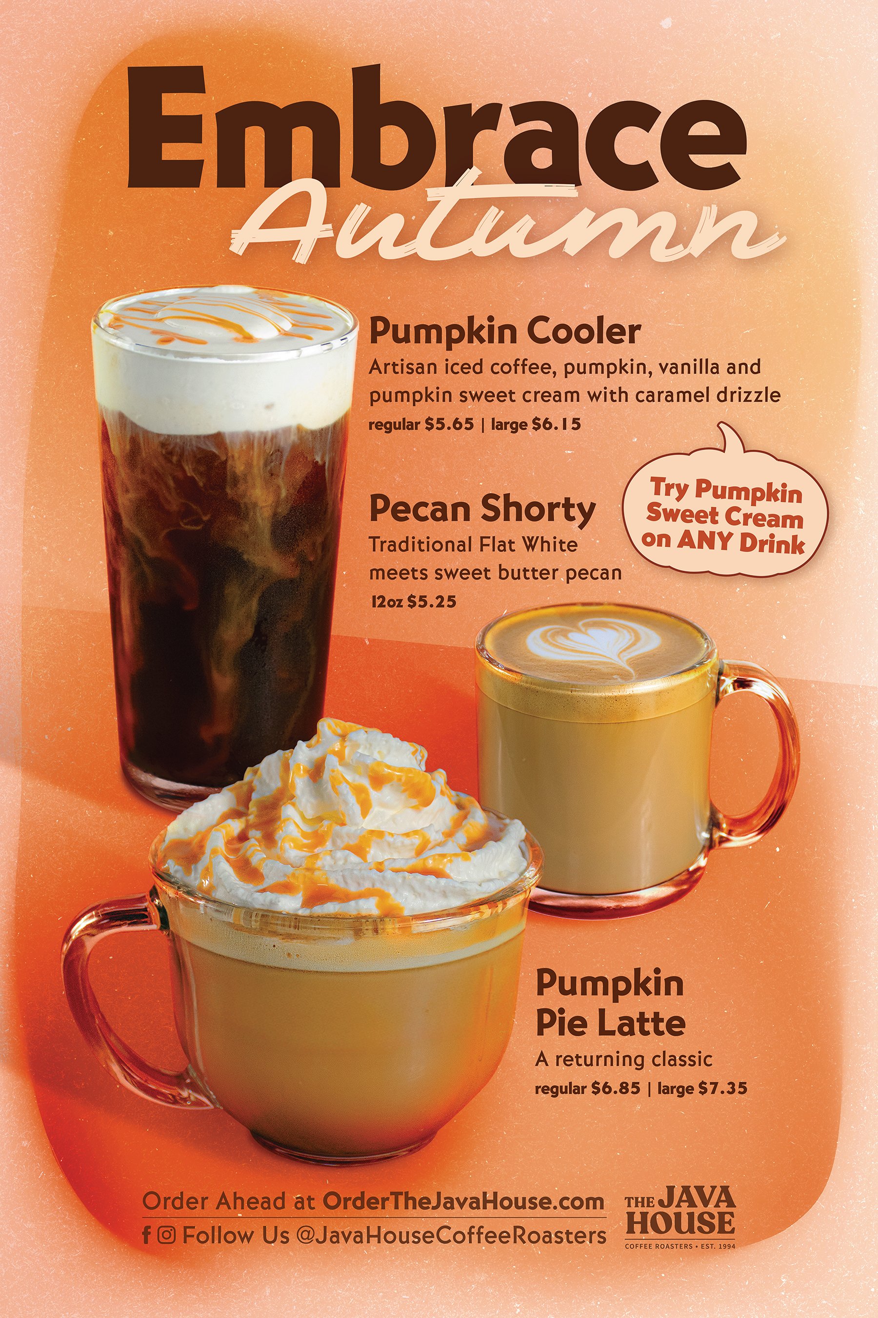 Embrace Autumn: Seasonal Drink Launch