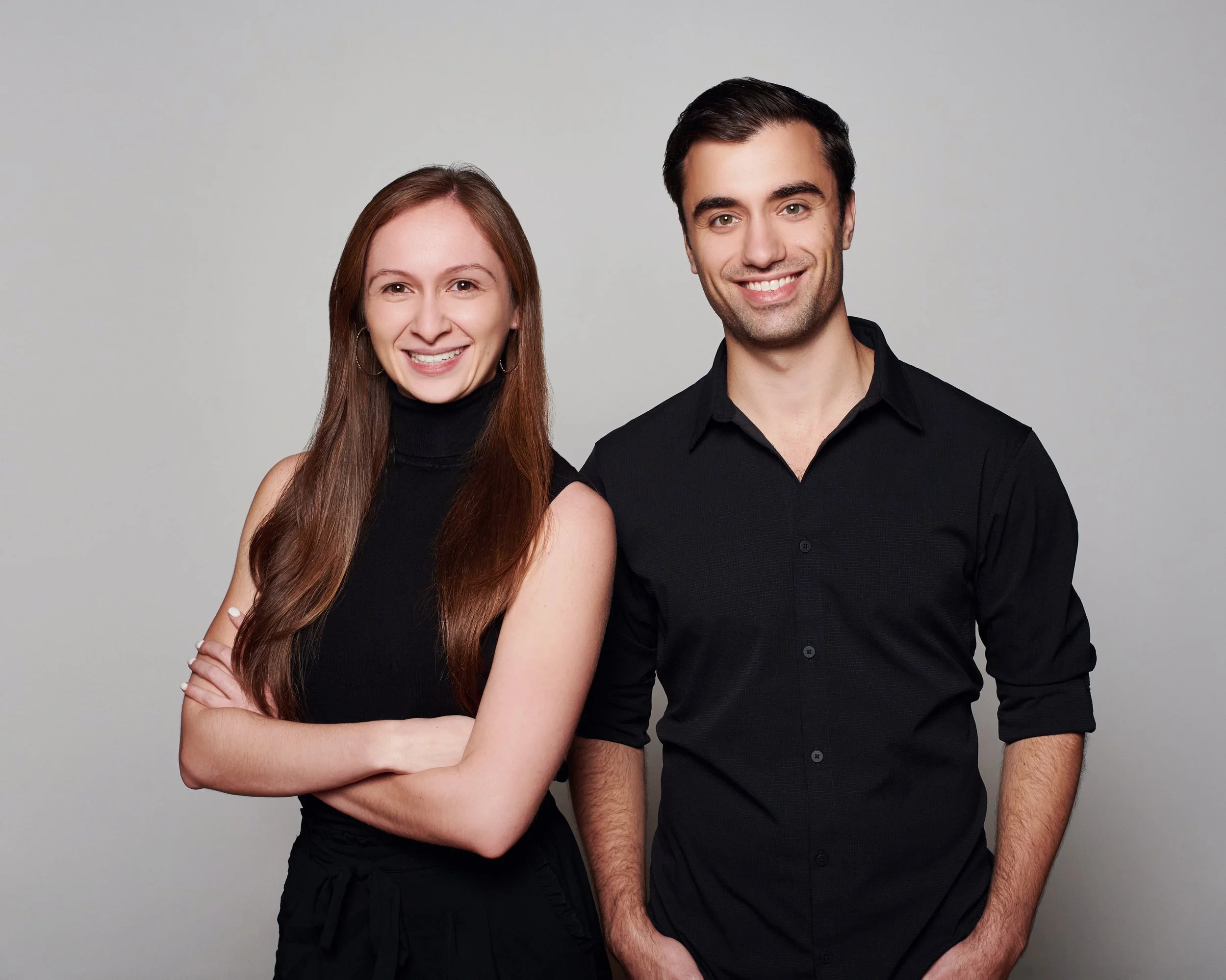 Fazeshift founders Caitlin Leksana and Timmy Galvin.