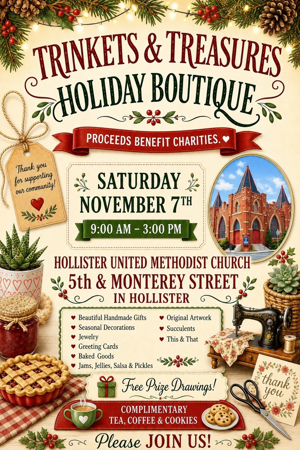 Image of Nov. 7 Boutique Flyer