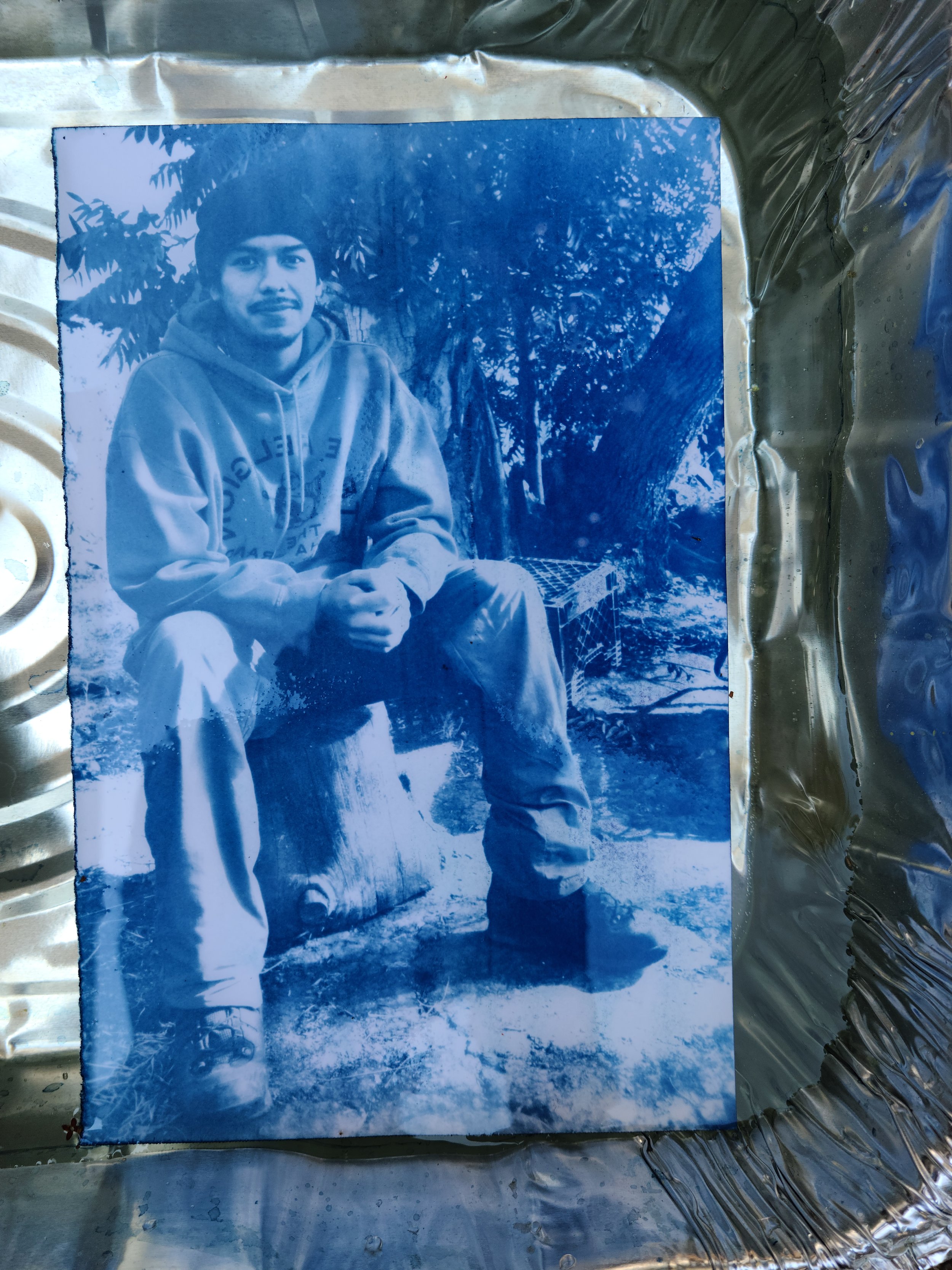 Rogilio cyanotype, 2020