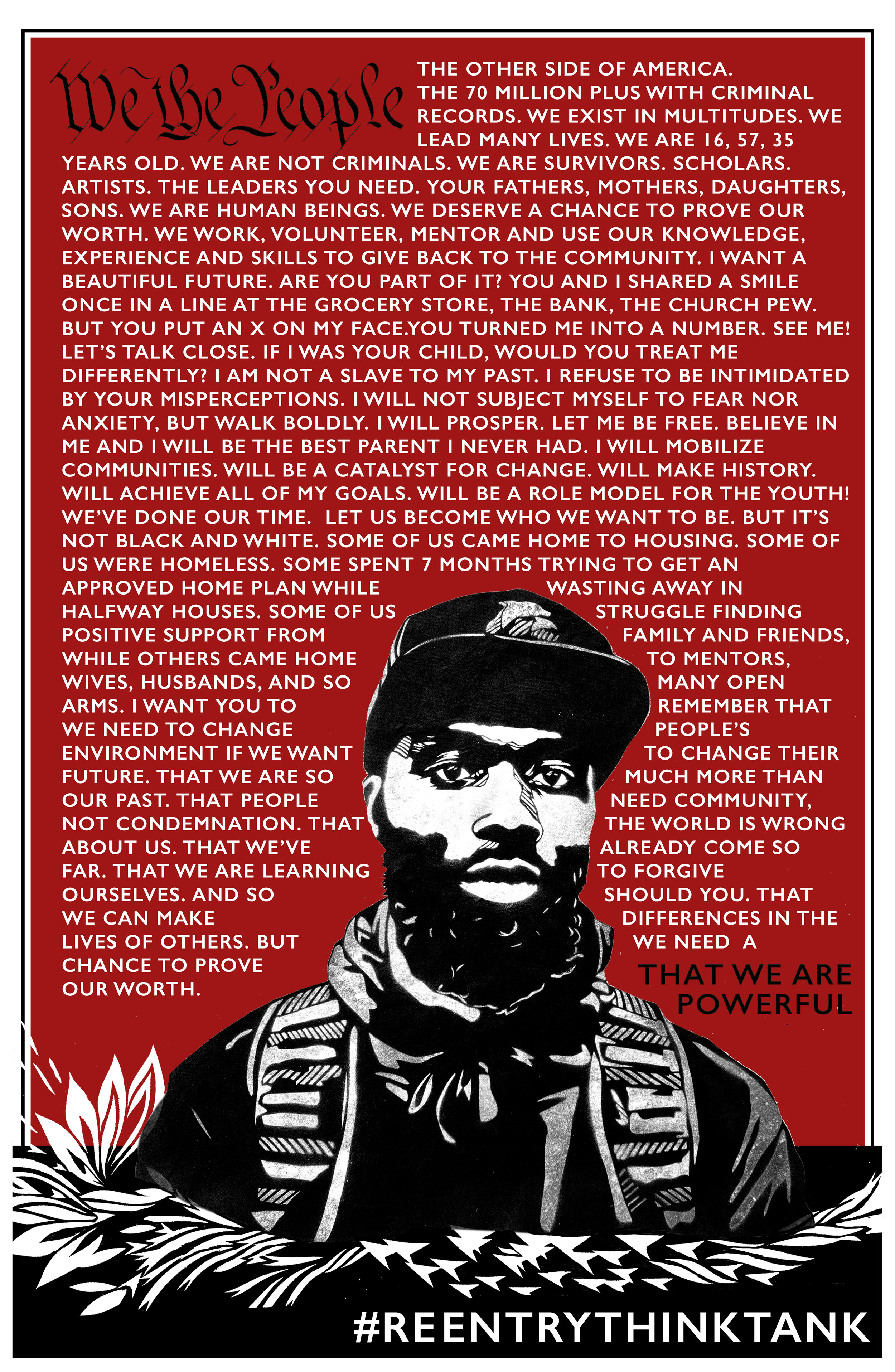 Re-Entry Bill Of Rights, Aaron
collaboration with Philly ReEntry Think Tank