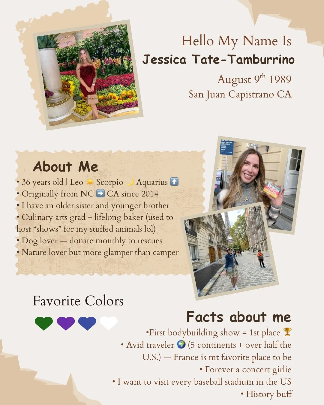 Thought it was about time for a get to know me! Here&rsquo;s a little sneak peek into who I am when I&rsquo;m not decorating cookies!

#tatestreats #aboutme #gettoknowme #orangecountycookies