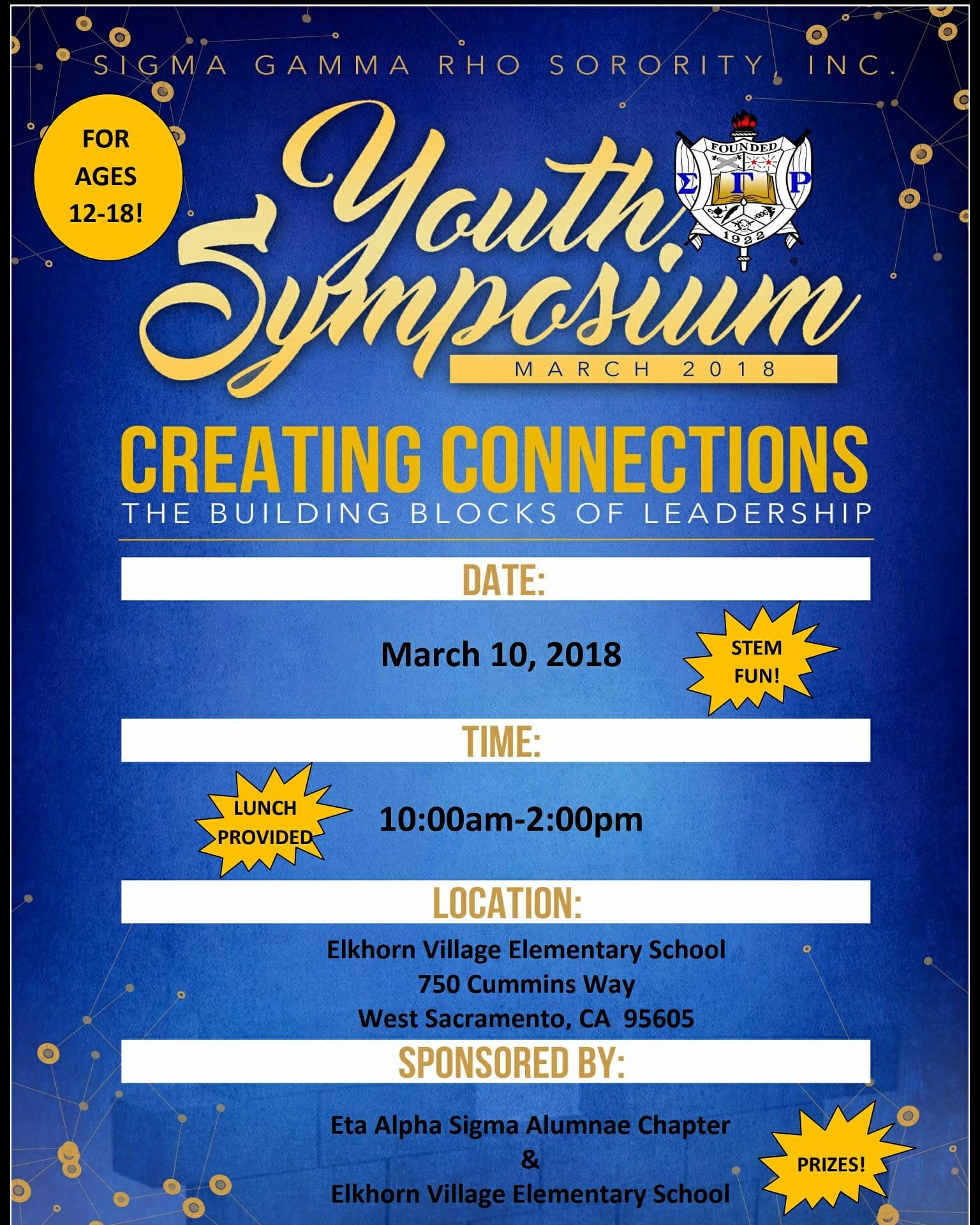 Youth Symposium — Eta Alpha Sigma Alumnae Chapter