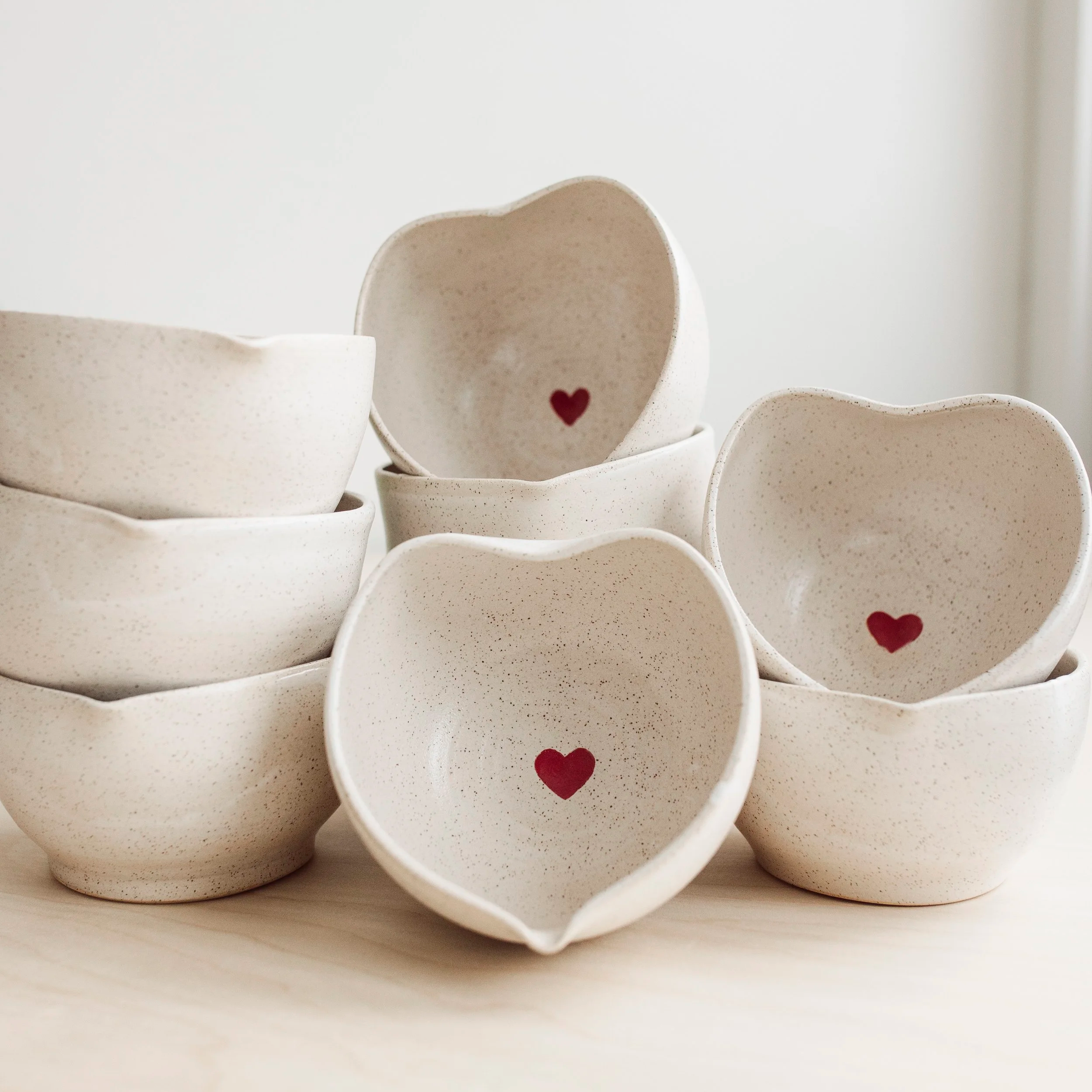 Heart Bowls - "Good"