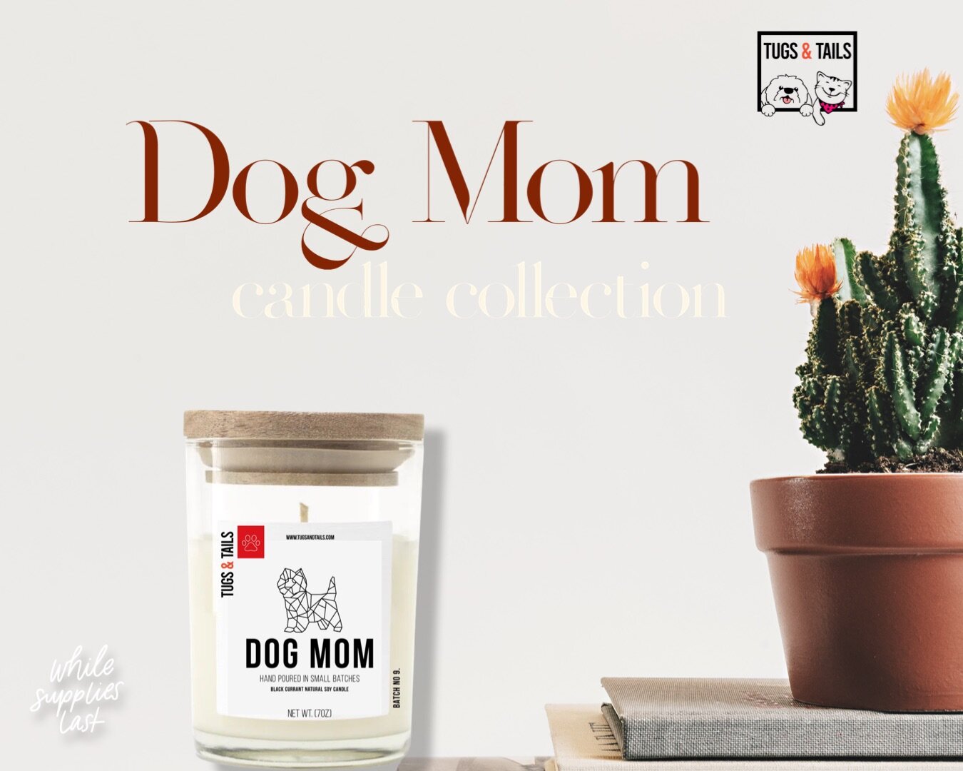 Dog Mom Candle, Candle Gift for Dog Mom