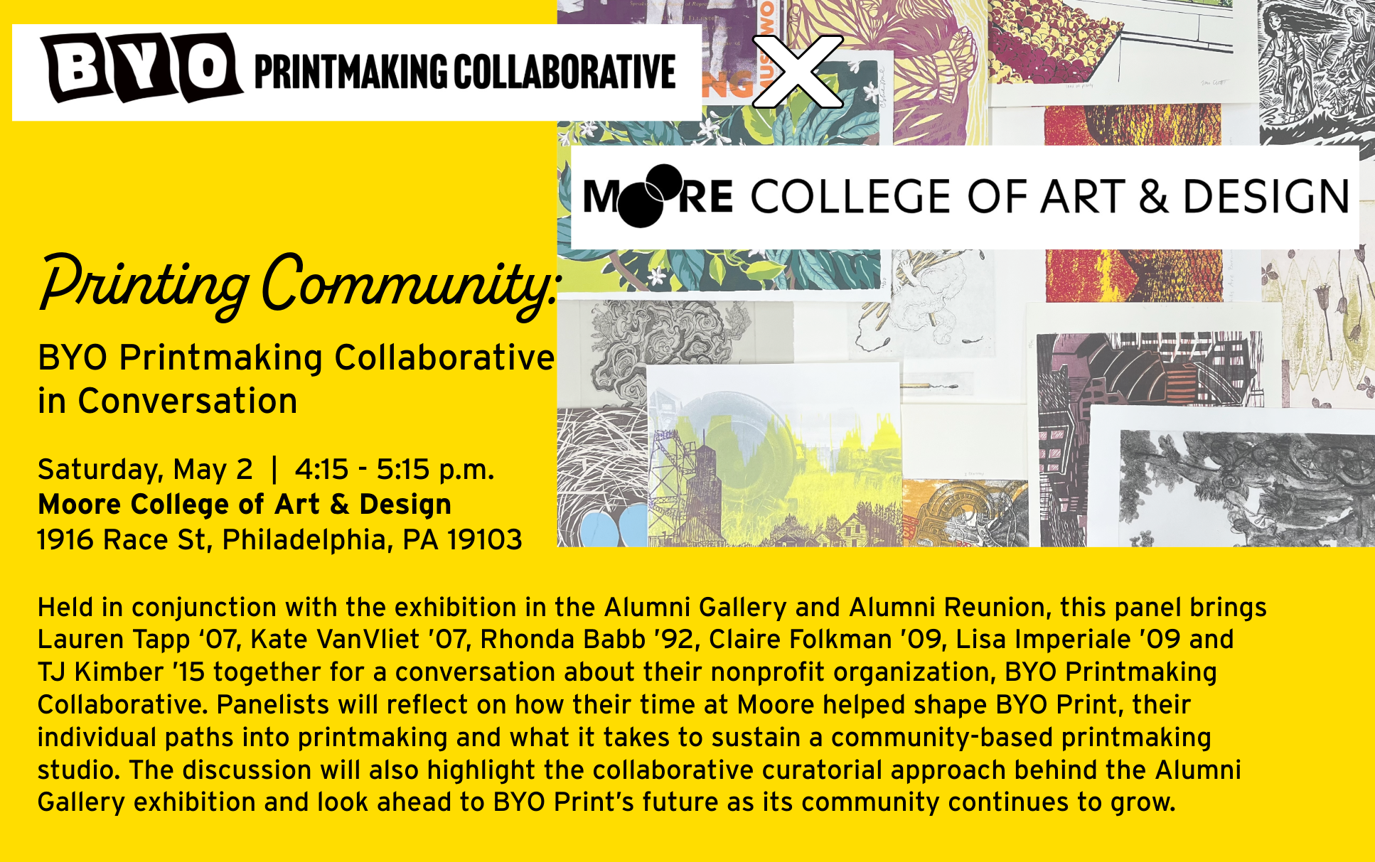 Printing Community: BYO Printmaking Collaborative in Conversation