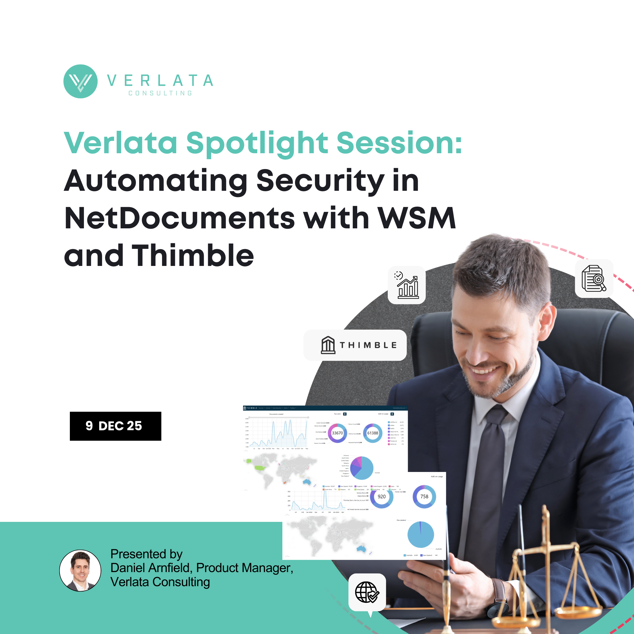 Verlata Spotlight Session 6: Automating Security in NetDocuments with WSM and Thimble