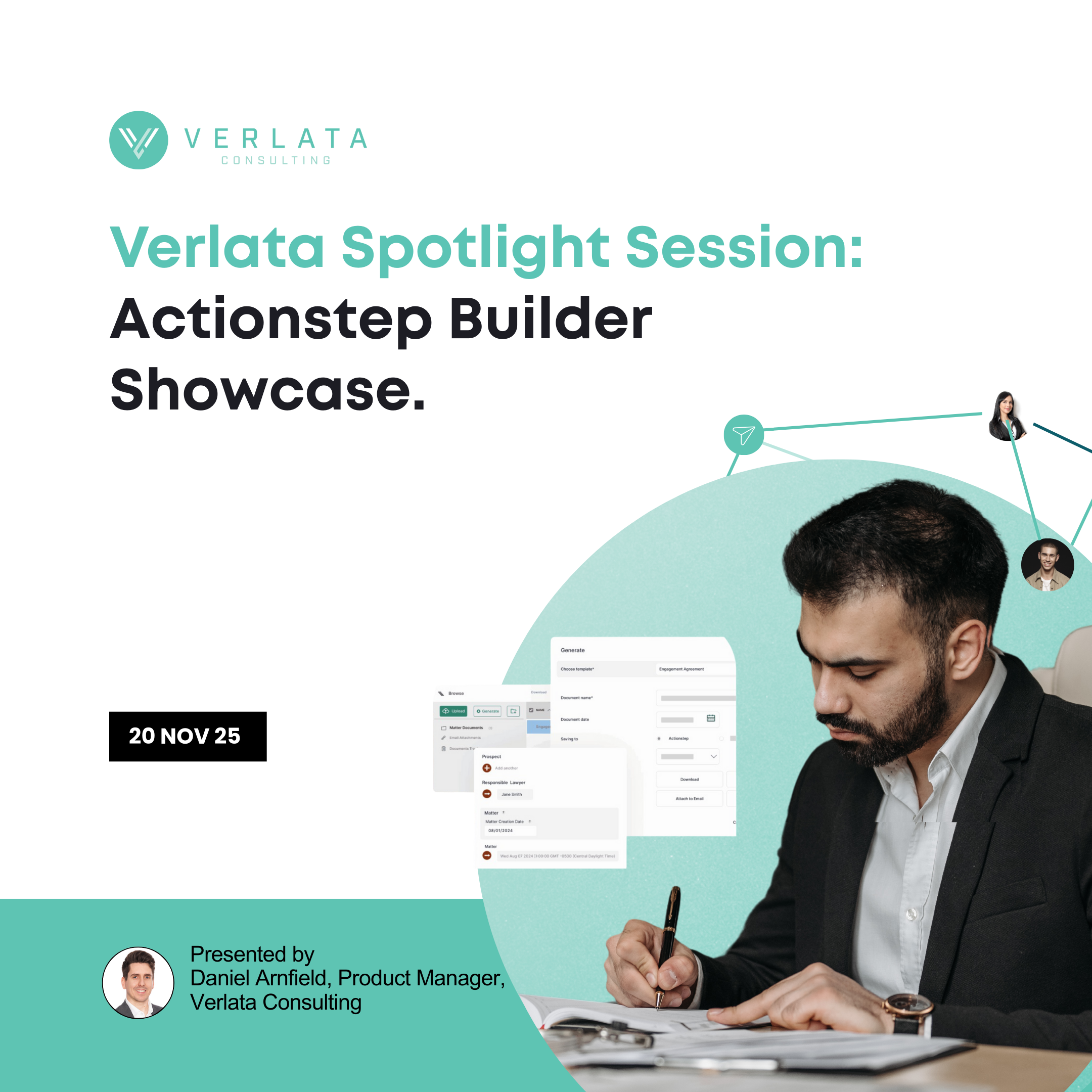 Verlata Spotlight Session 5: Actionstep Builder Showcase